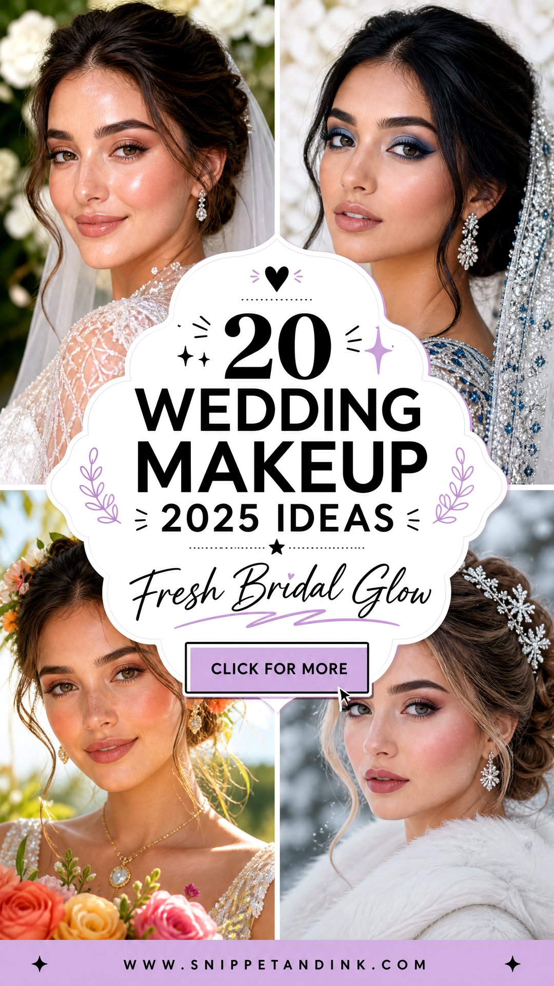 20 Wedding Makeup 2025 Ideas for a Fresh Bridal Glow - 20 Wedding Makeup 2025 Ideas for a Fresh Bridal Glow