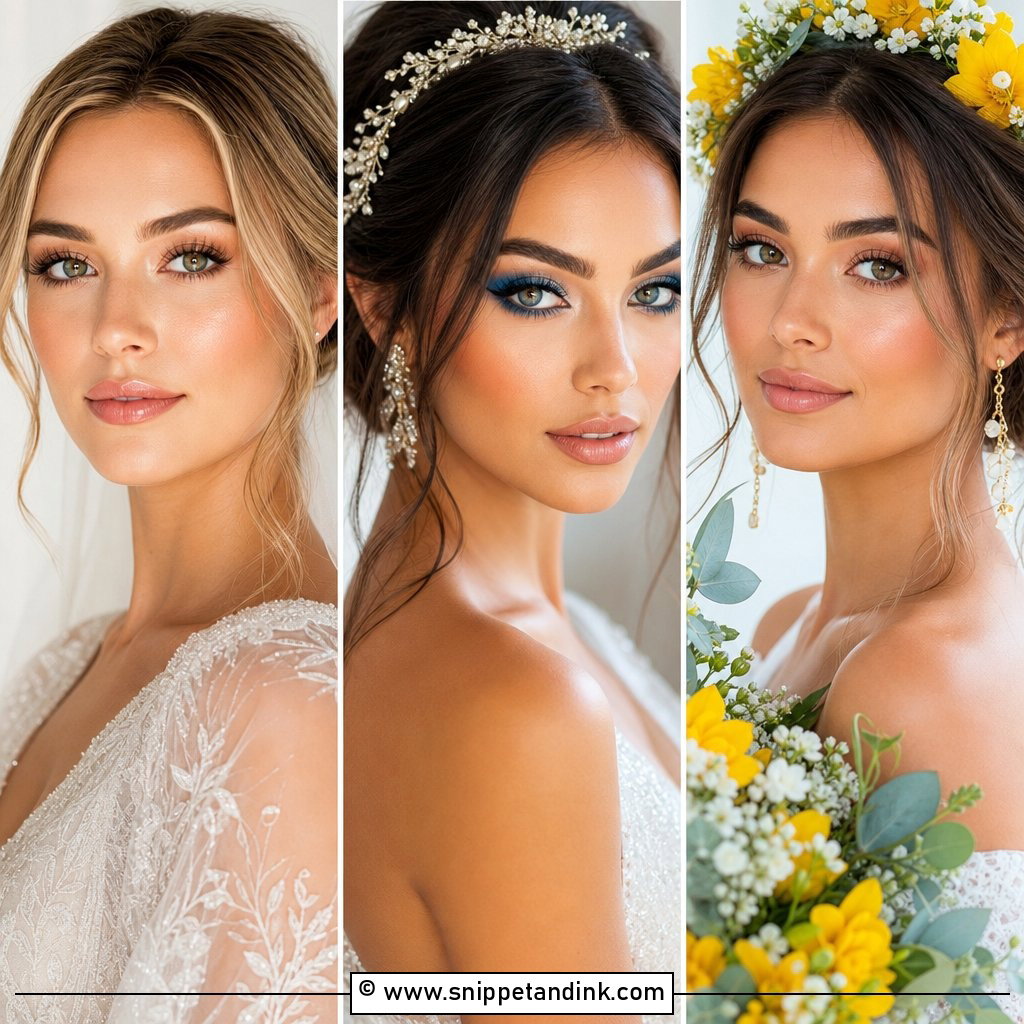 20 Wedding Makeup 2025 Ideas for a Fresh Bridal Glow