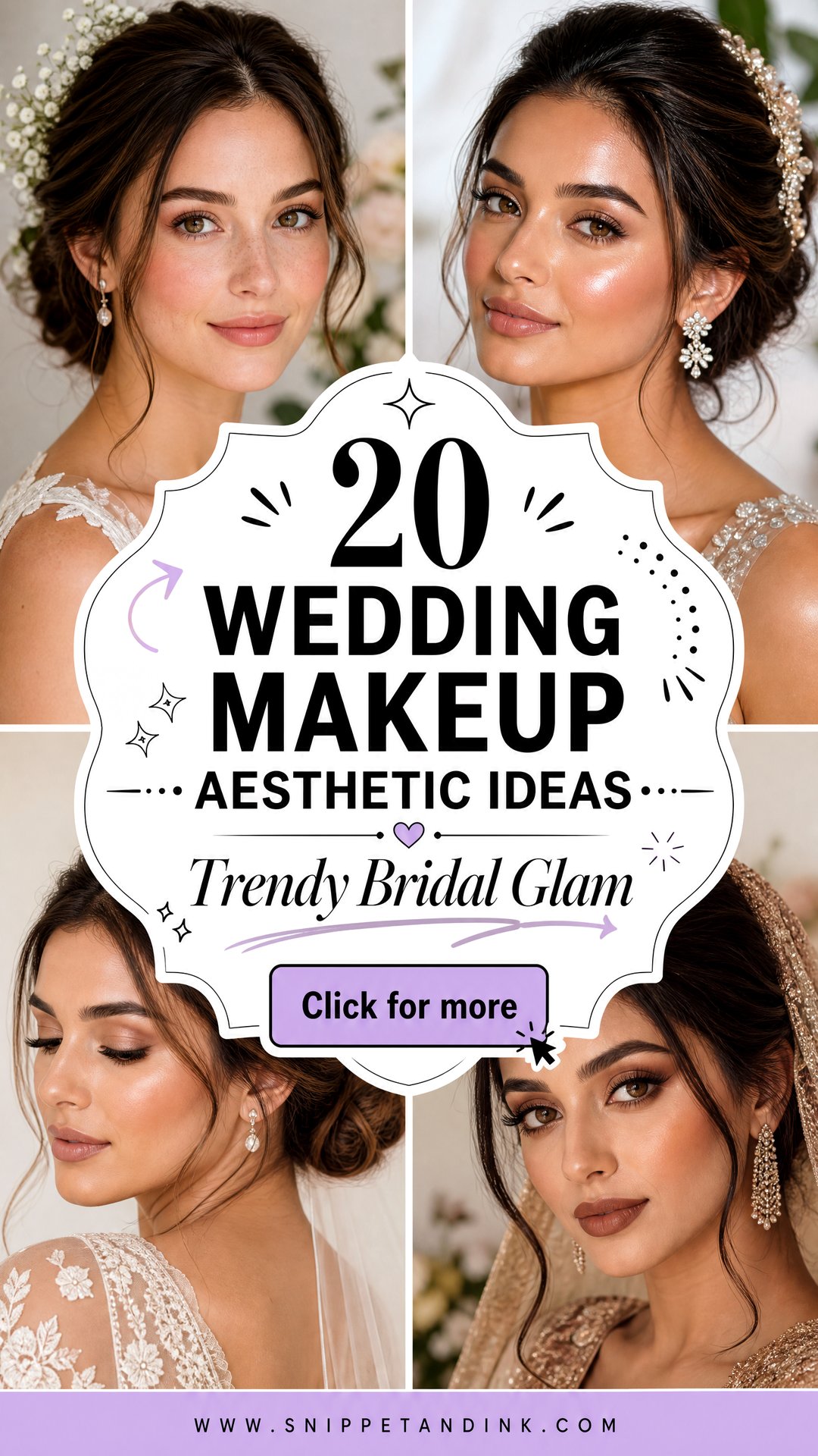 20 Wedding Makeup Aesthetic Ideas for Trendy Bridal Glam - 20 Wedding Makeup Aesthetic Ideas for Trendy Bridal Glam