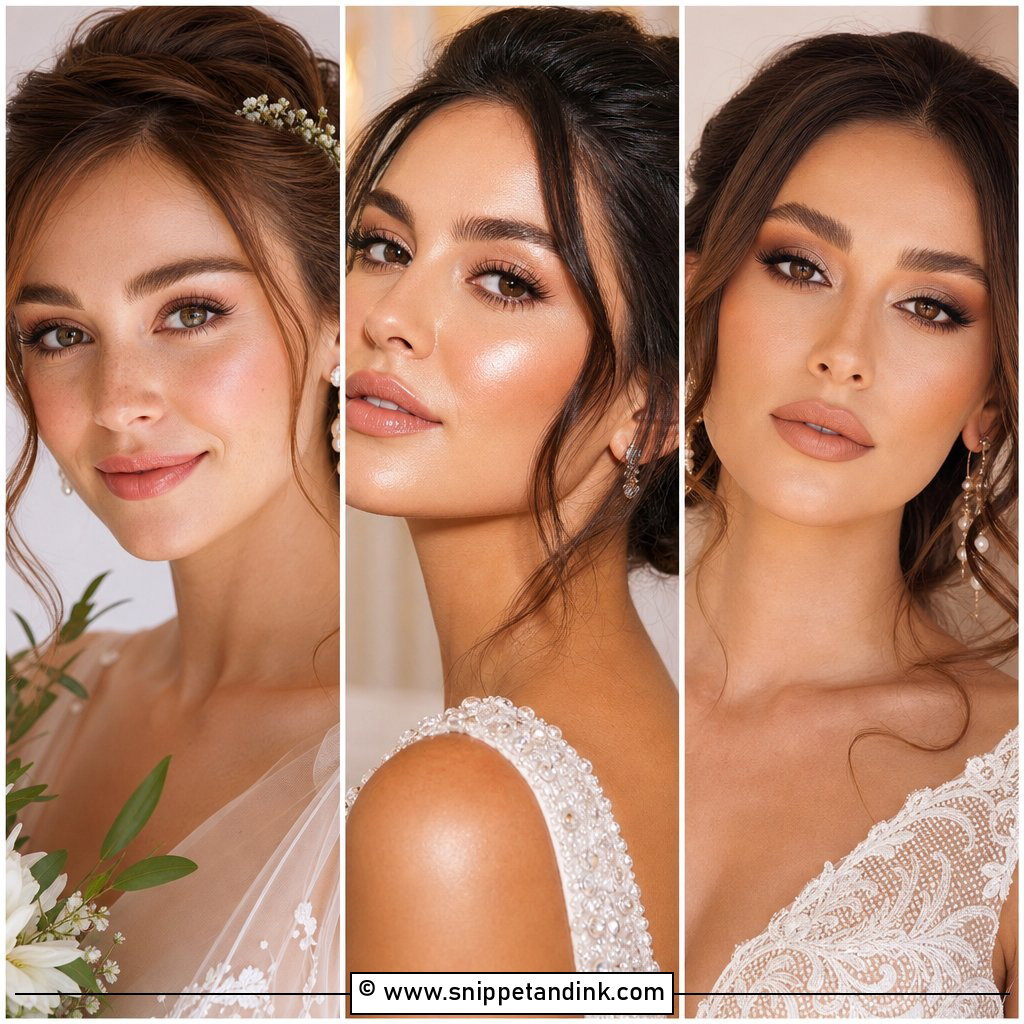 20 Wedding Makeup Aesthetic Ideas for Trendy Bridal Glam