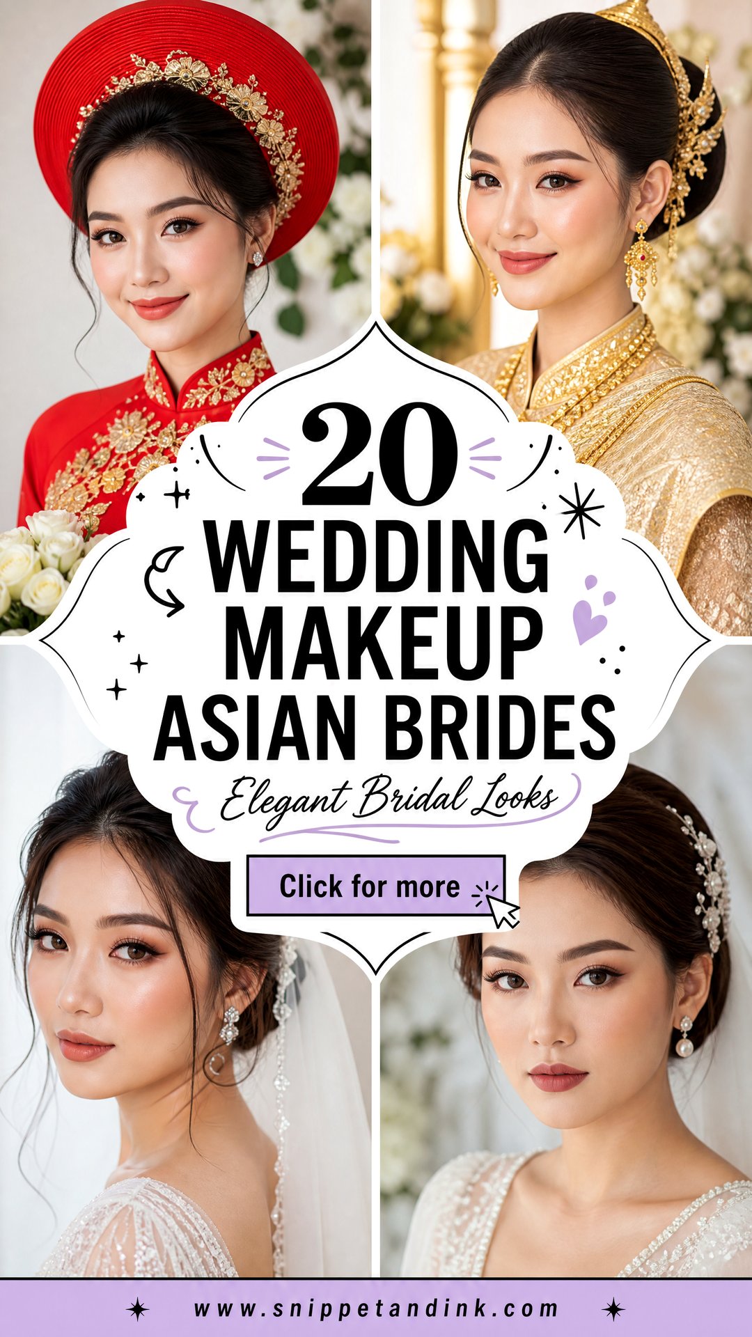 20 Wedding Makeup Asian Brides Elegant Looks to Inspire - 20 Wedding Makeup Asian Brides: Elegant Looks to Inspire