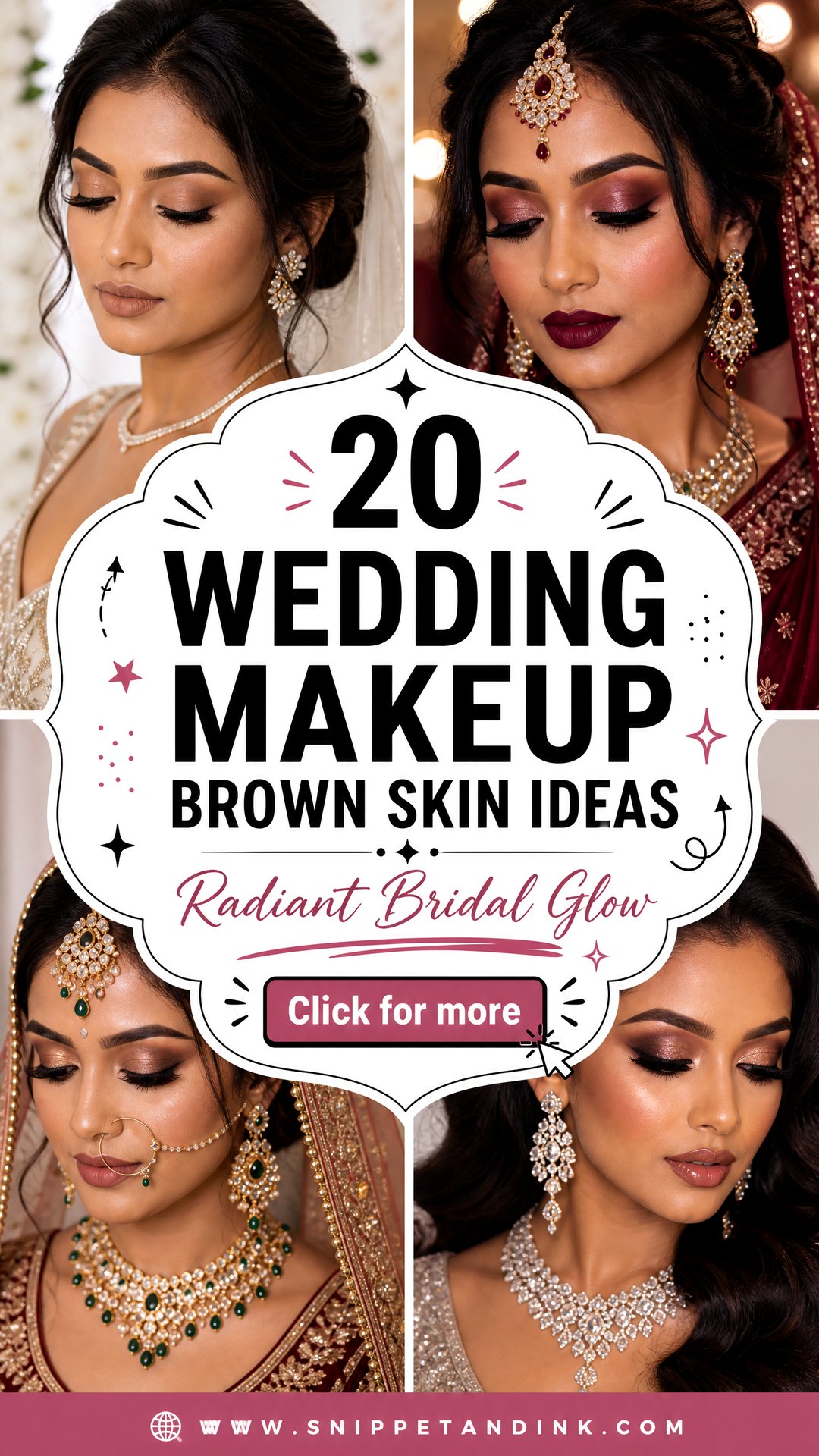 20 Wedding Makeup Brown Skin Ideas for a Radiant Bridal Glow - 20 Wedding Makeup Brown Skin Ideas for a Radiant Bridal Glow