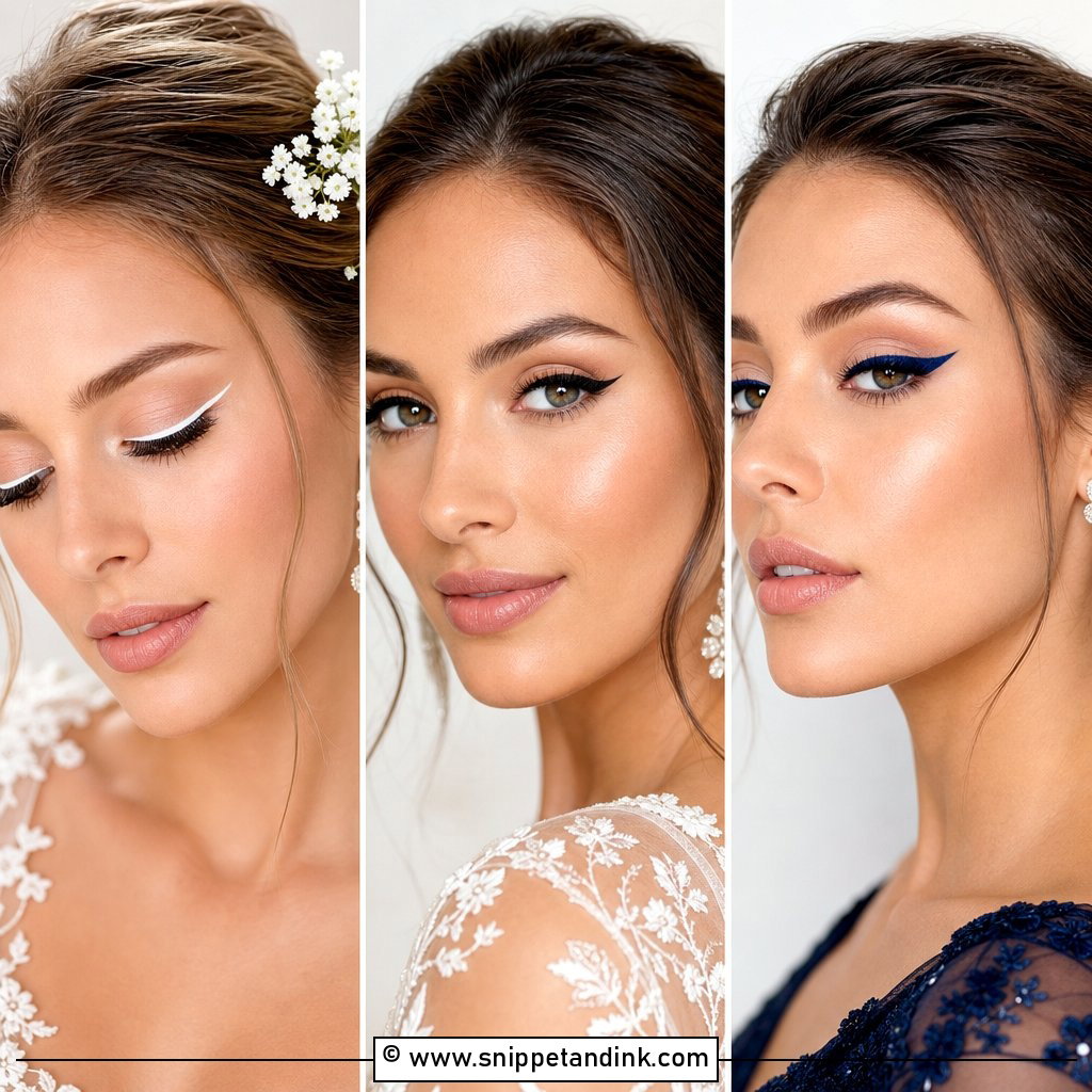 20 Wedding Makeup Eyeliner Ideas for Elegant Bridal Eyes