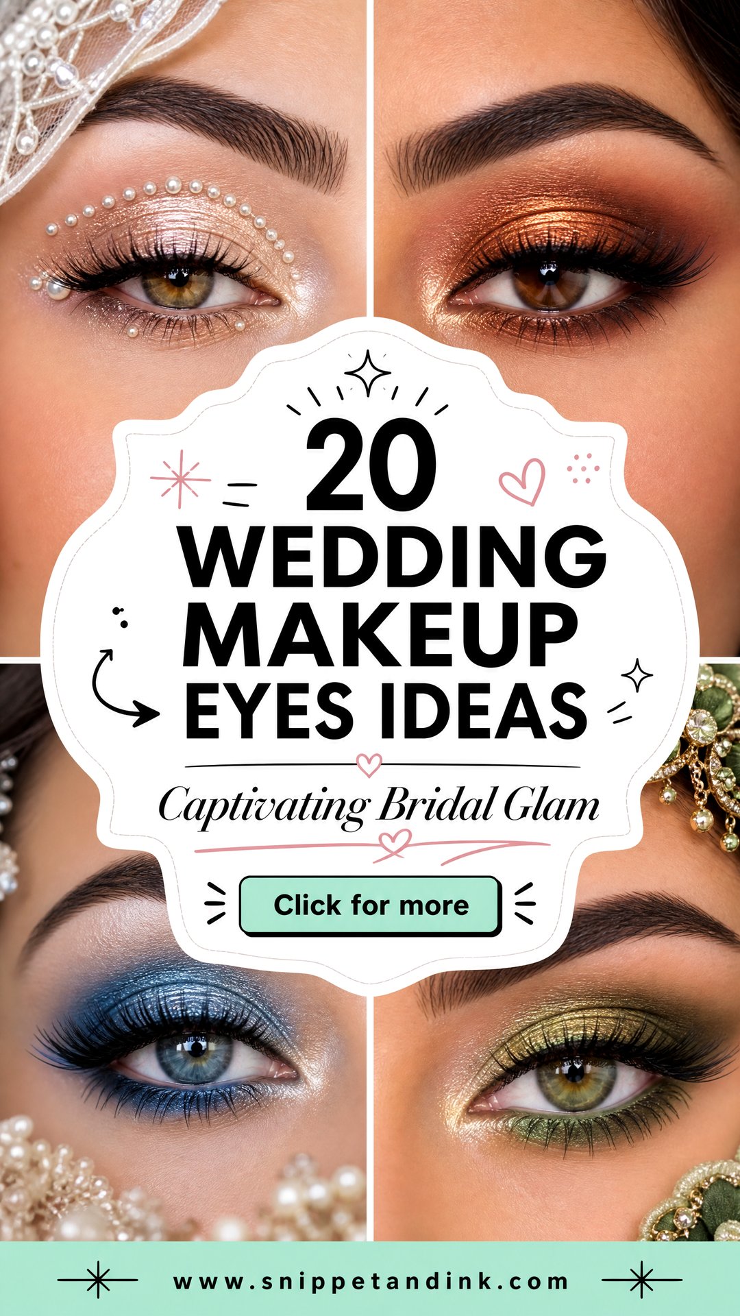 20 Wedding Makeup Eyes Ideas for Captivating Bridal Glam - 20 Wedding Makeup Eyes Ideas for Captivating Bridal Glam