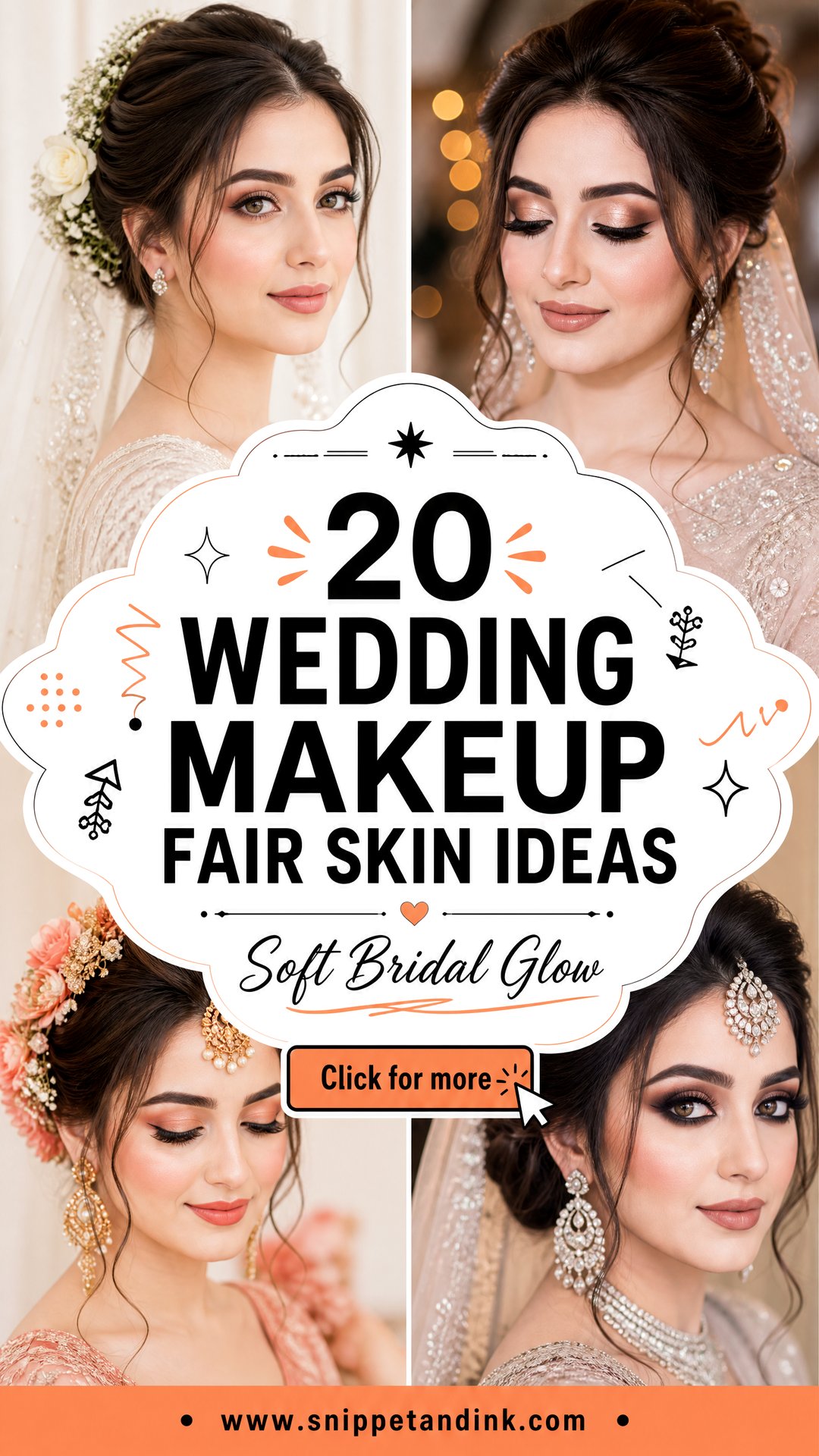20 Wedding Makeup Fair Skin Ideas for a Soft Bridal Glow - 20 Wedding Makeup Fair Skin Ideas for a Soft Bridal Glow