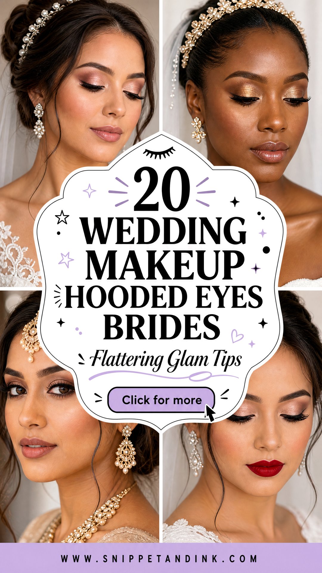 20 Wedding Makeup Hooded Eyes Brides Flattering Glam Tips - 20 Wedding Makeup Hooded Eyes Brides: Flattering Glam Tips
