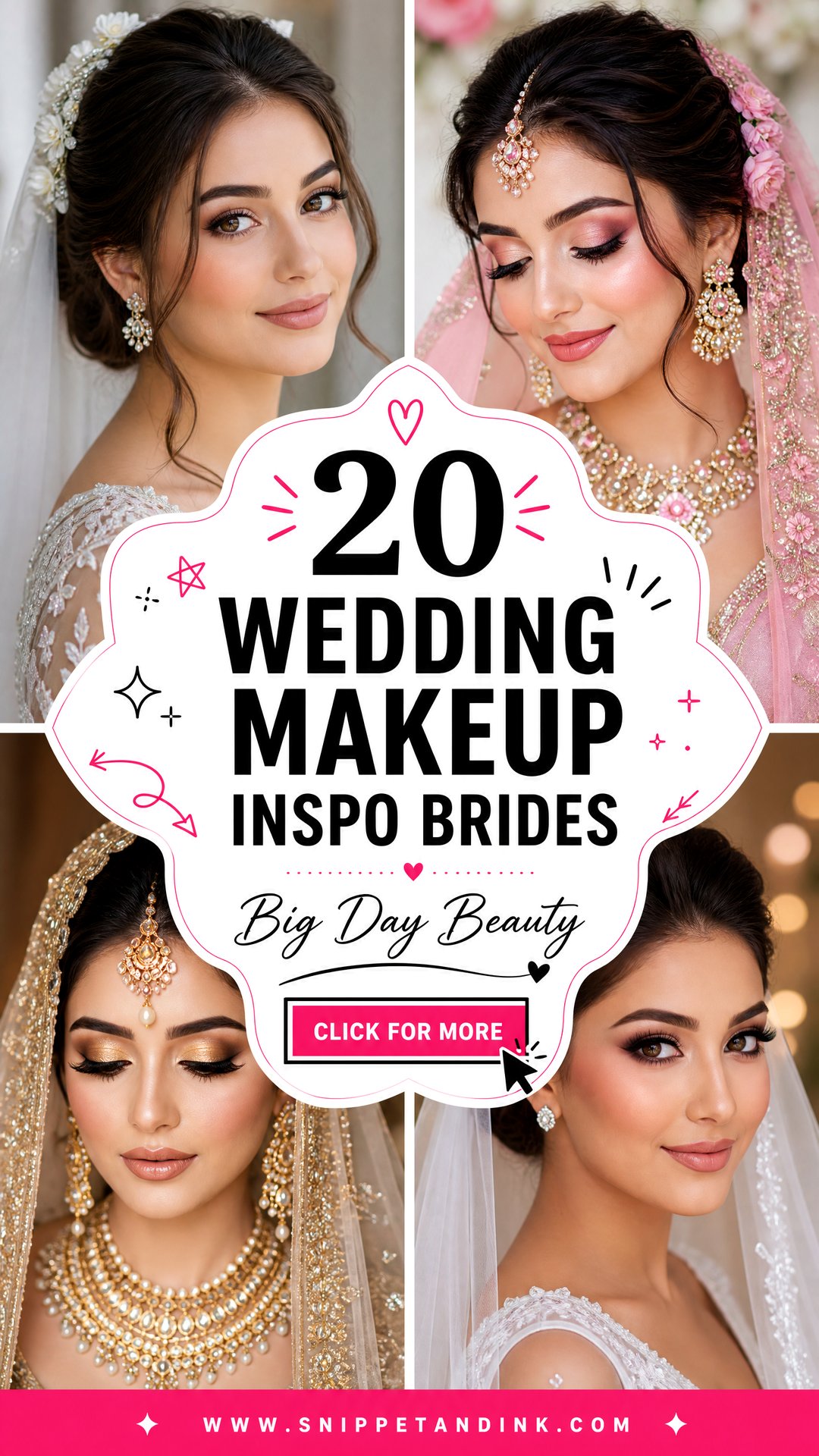20 Wedding Makeup Inspo Brides Will Love for Their Big Day - 20 Wedding Makeup Inspo Brides Will Love for Their Big Day