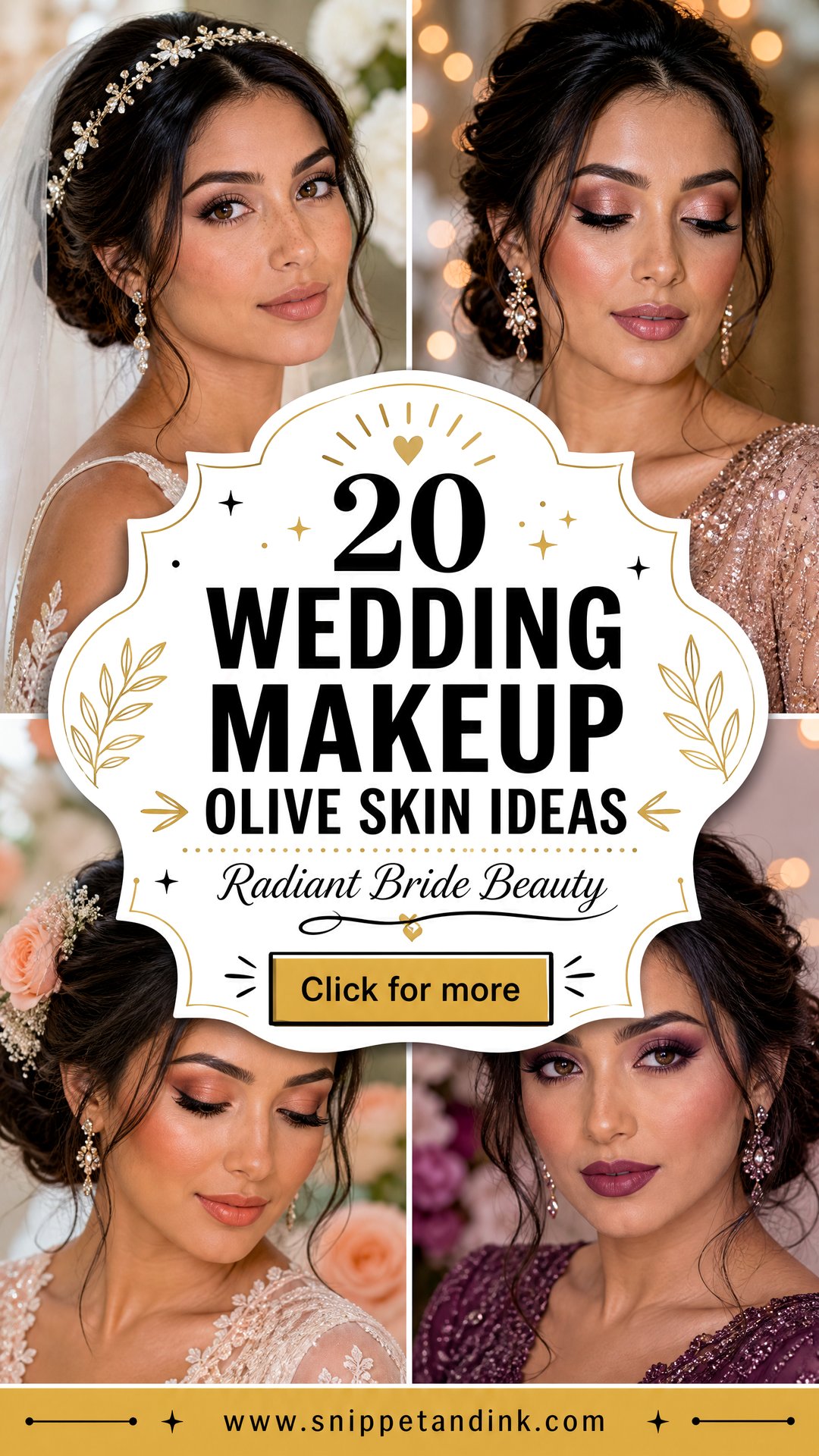 20 Wedding Makeup Olive Skin Ideas for Radiant Brides - 20 Wedding Makeup Olive Skin Ideas for Radiant Brides