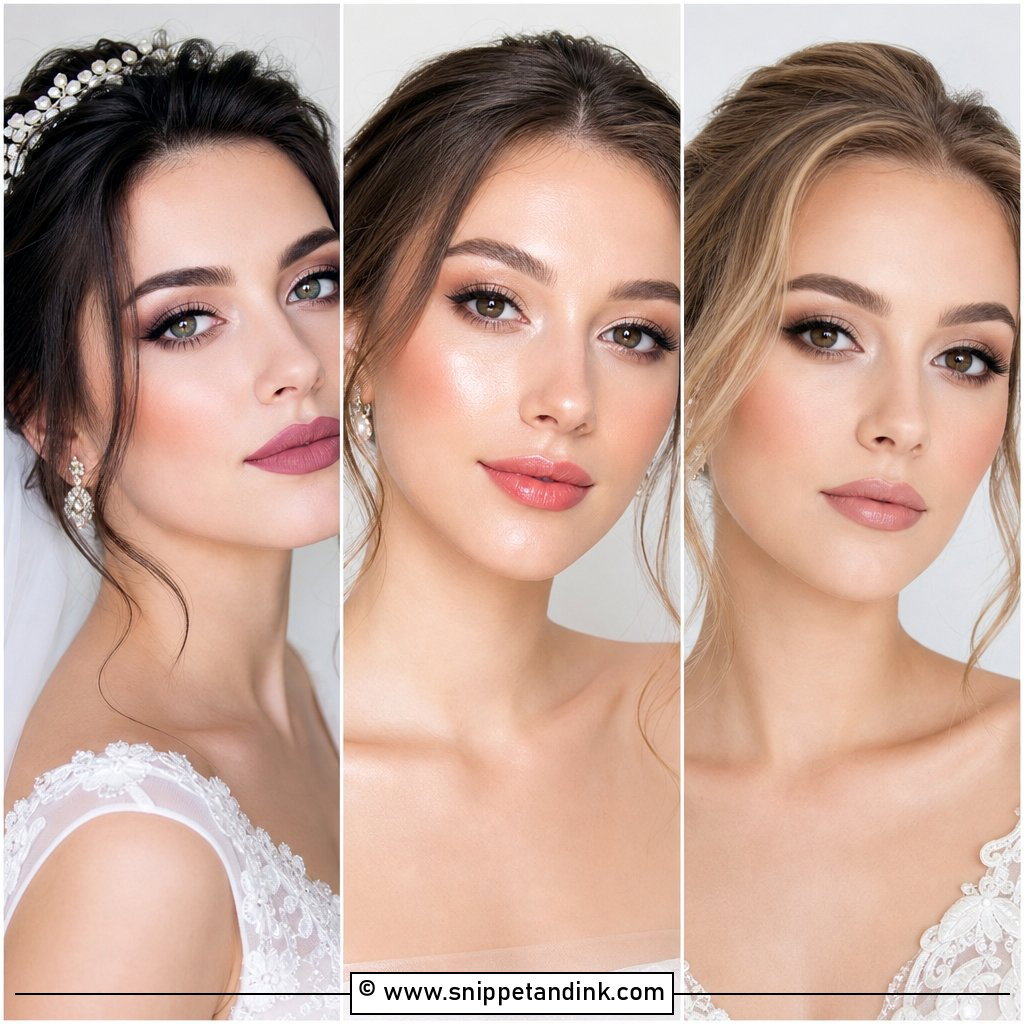 20 Wedding Makeup Pale Skin Ideas for a Soft Bridal Glow
