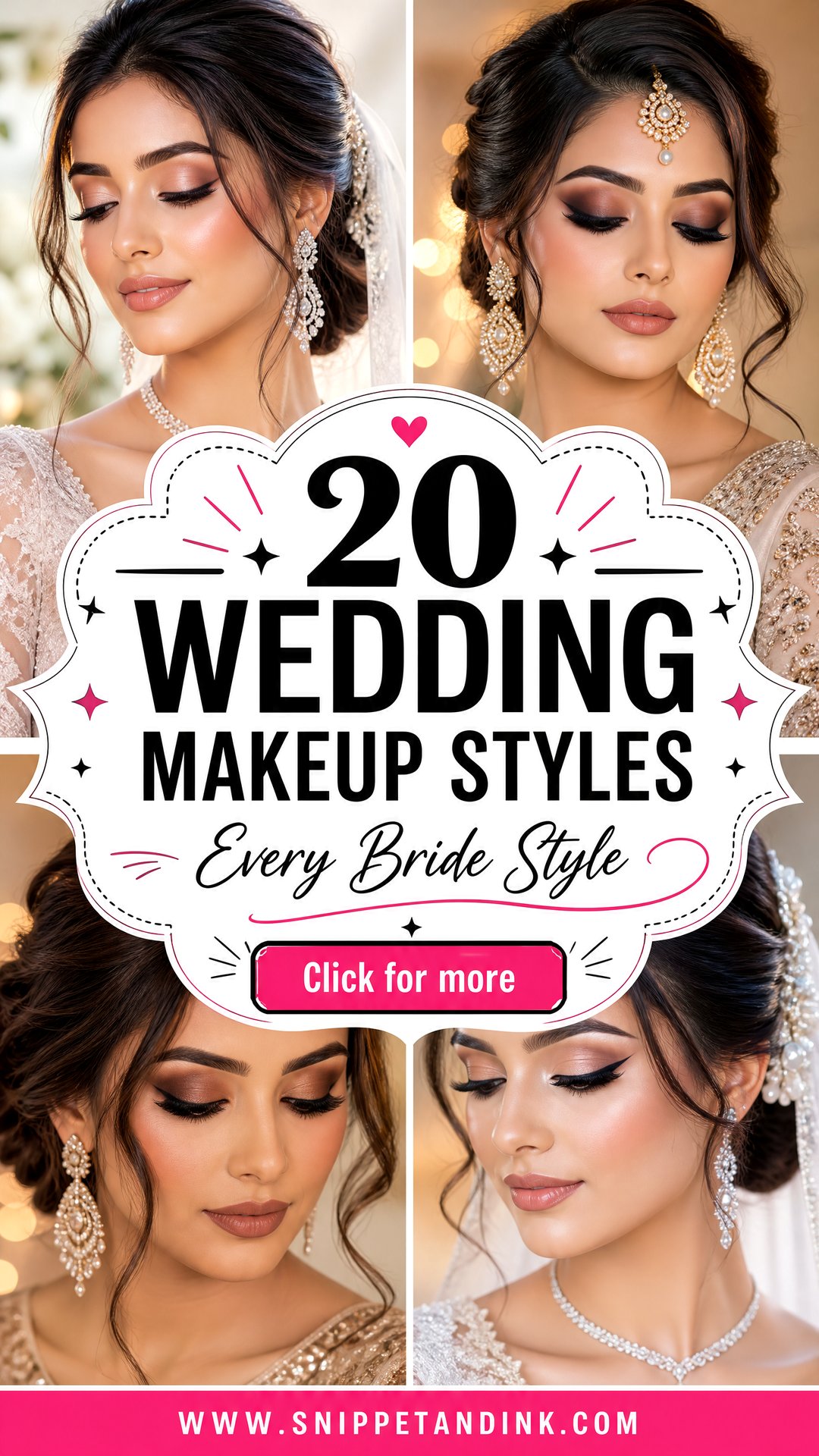 20 Wedding Makeup Styles for Every Type of Bride - 20 Wedding Makeup Styles for Every Type of Bride