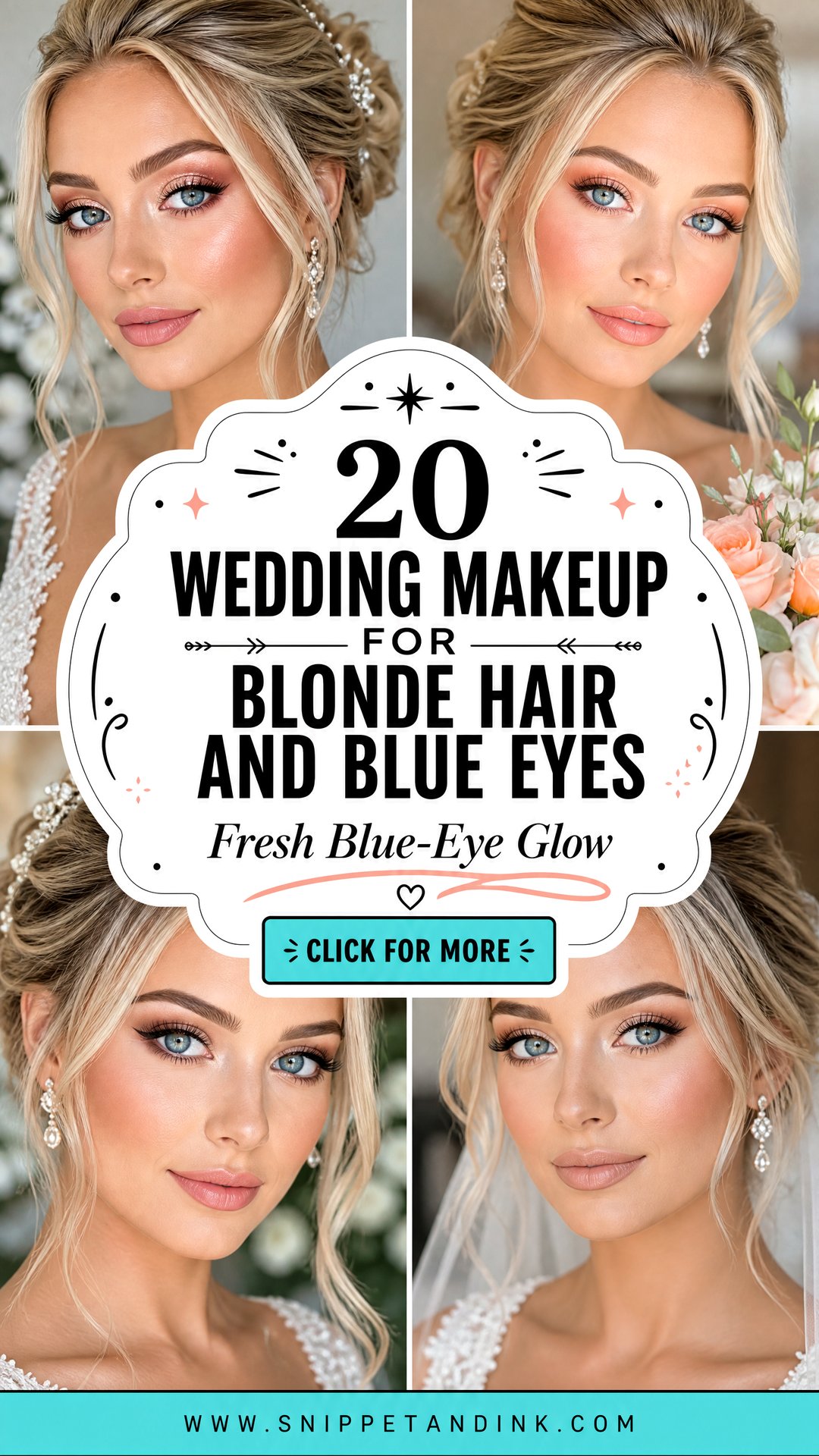 20 Wedding Makeup for Blonde Hair and Blue Eyes Glow Tips - 20 Wedding Makeup for Blonde Hair and Blue Eyes: Glow Tips
