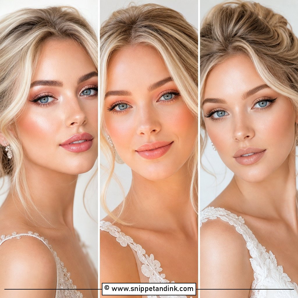 20 Wedding Makeup for Blonde Hair and Blue Eyes Glow Tips