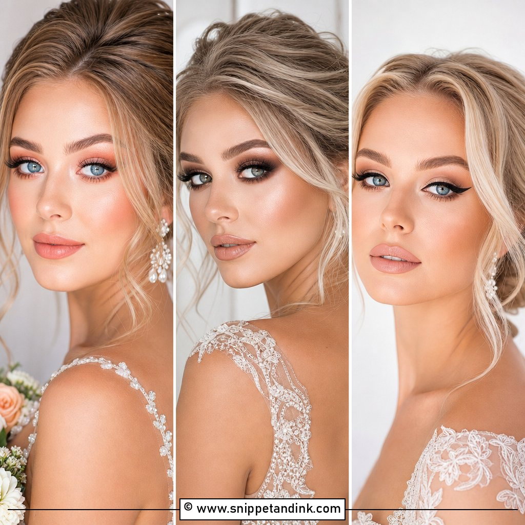 20 Wedding Makeup for Blue Eyes and Blonde Hair Soft Glam