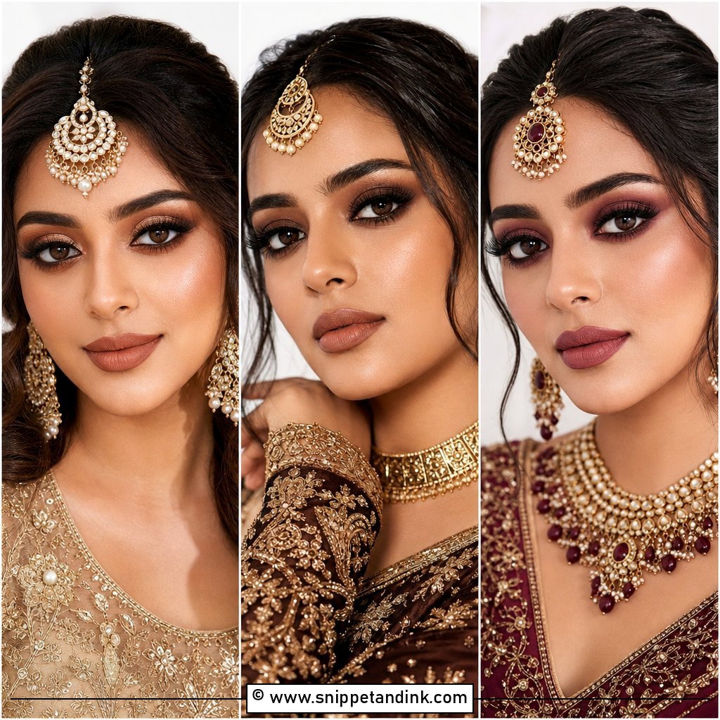 20 Wedding Makeup for Dark Brown Eyes to Make Them Pop