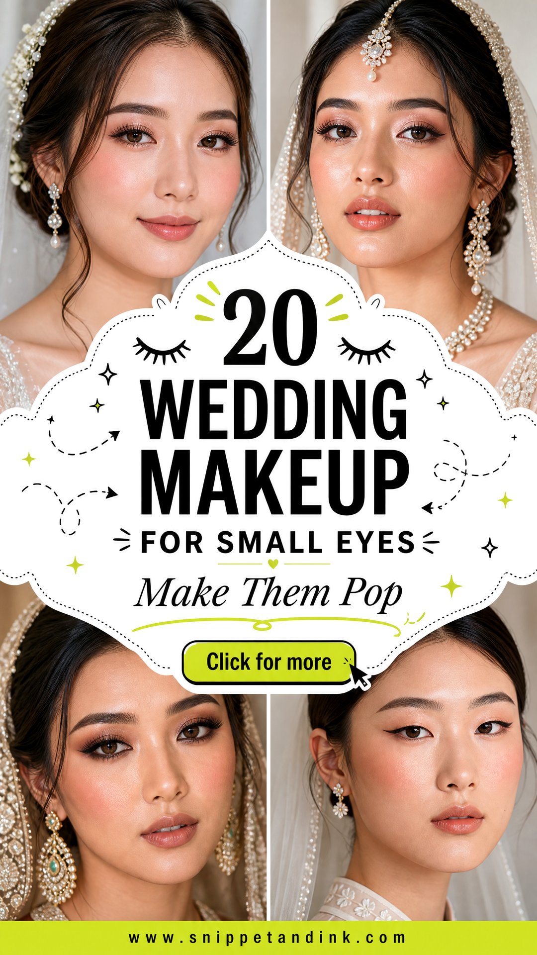 20 Wedding Makeup for Small Eyes to Make Them Pop - 20 Wedding Makeup for Small Eyes to Make Them Pop