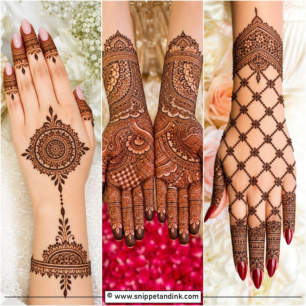 20 Wedding Mehndi Design Ideas for a Stunning Bridal Look