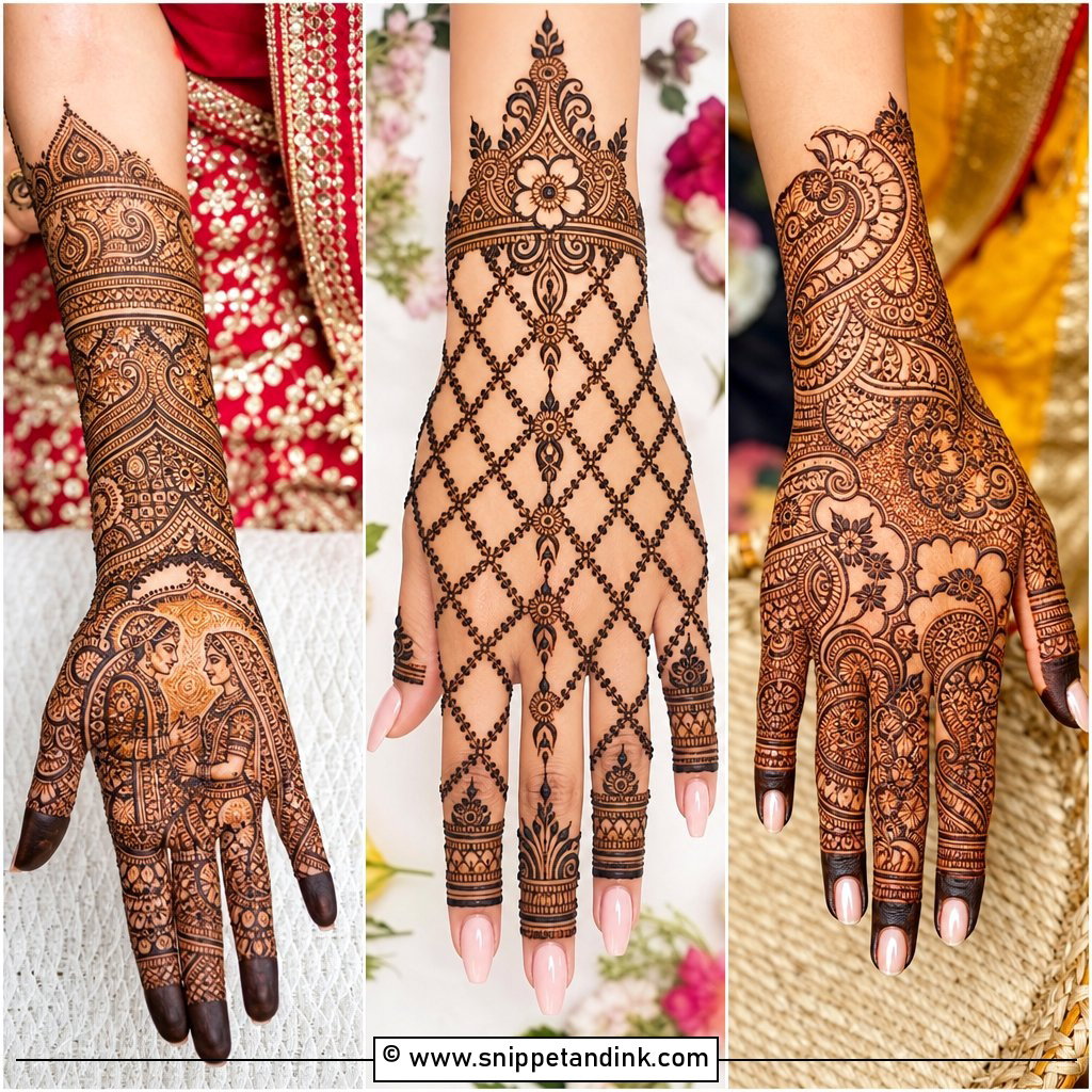 20 Wedding Mehndi Designs Bridal Hands for Timeless Beauty