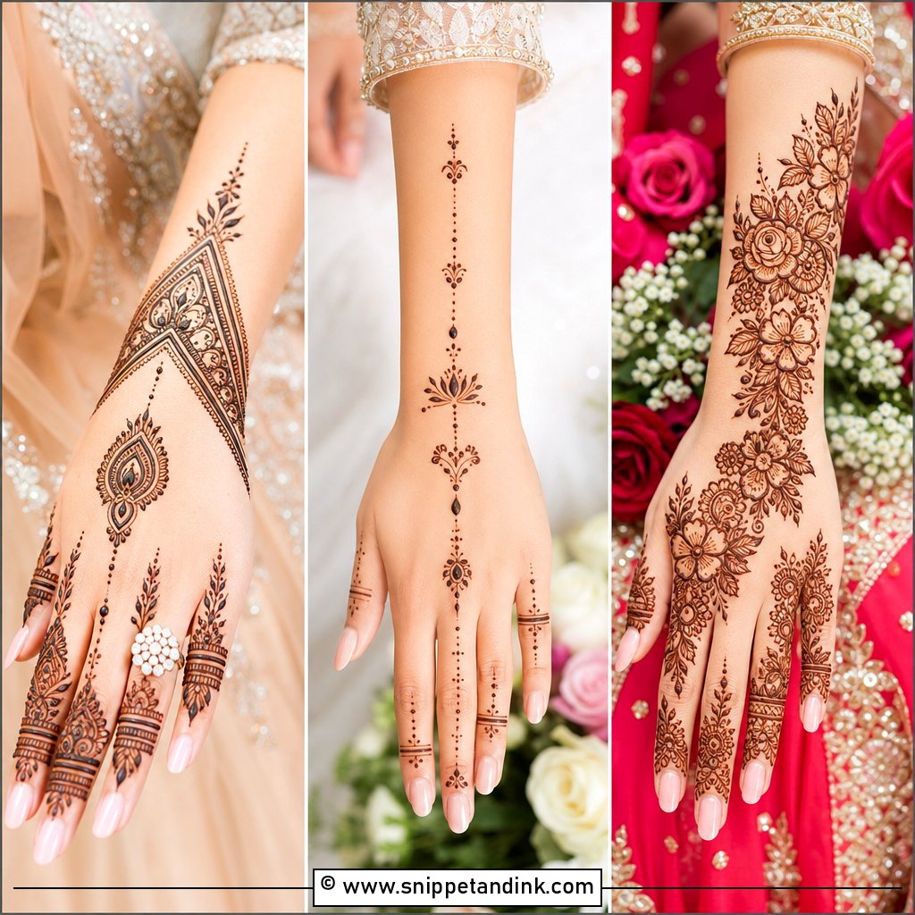 20 Wedding Mehndi Designs for Hands Brides Will Love