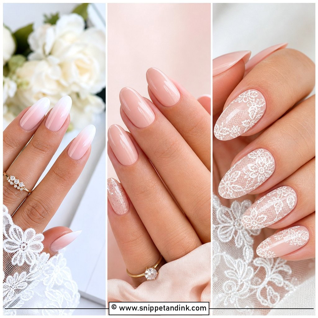 20 Wedding Nail Set Ideas for a Picture-Perfect Bride