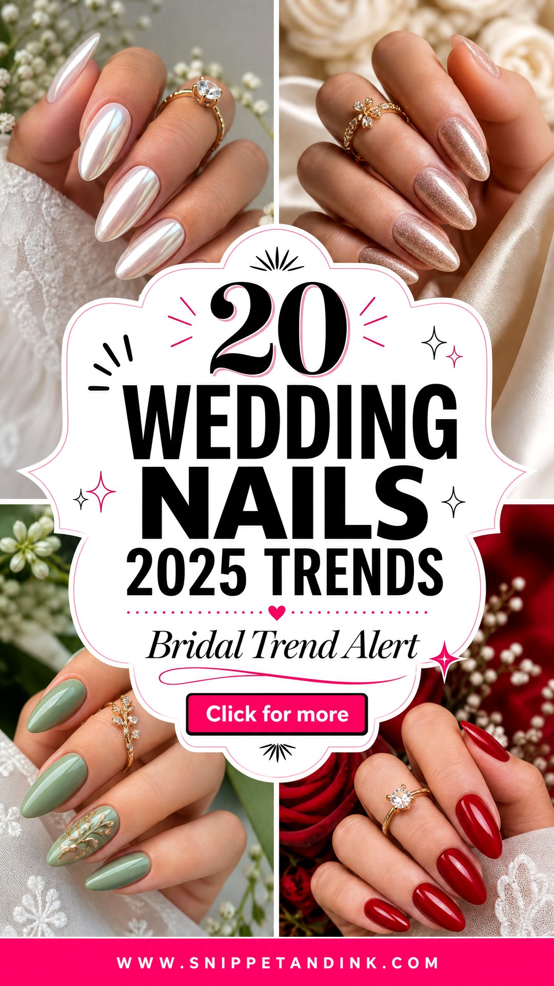 20 Wedding Nails 2025 Trends Brides Will Be Obsessed With - 20 Wedding Nails 2025 Trends Brides Will Be Obsessed With