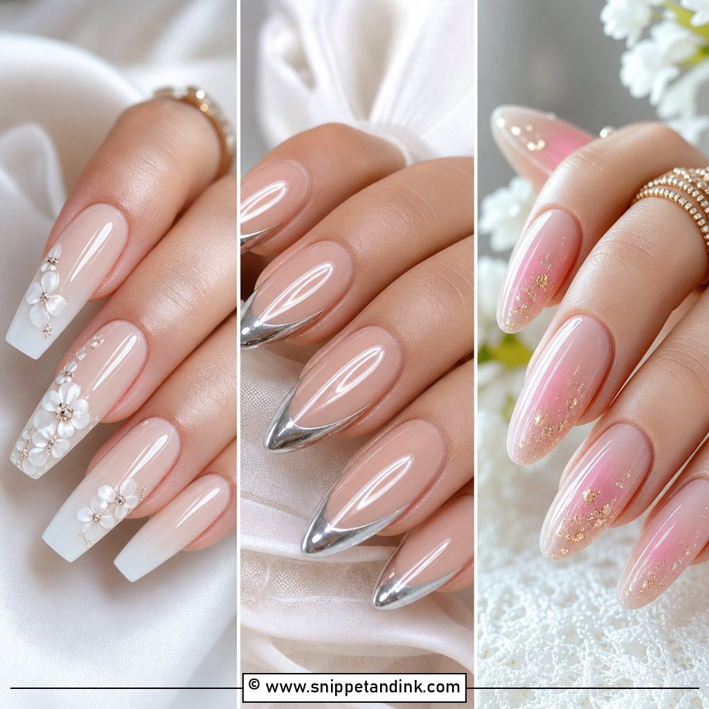20 Wedding Nails Design the Bride Will Truly Love