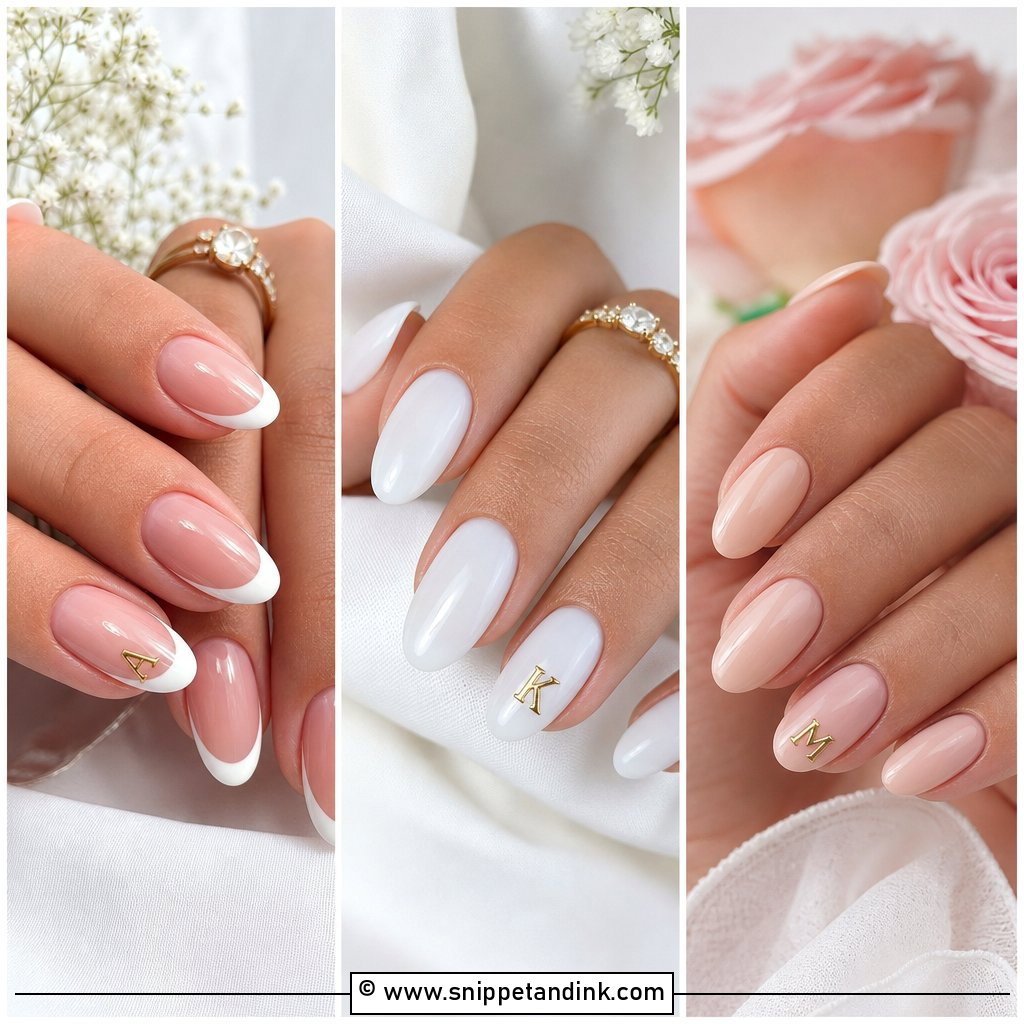 20 Wedding Nails Initials Ideas for a Personal Touch