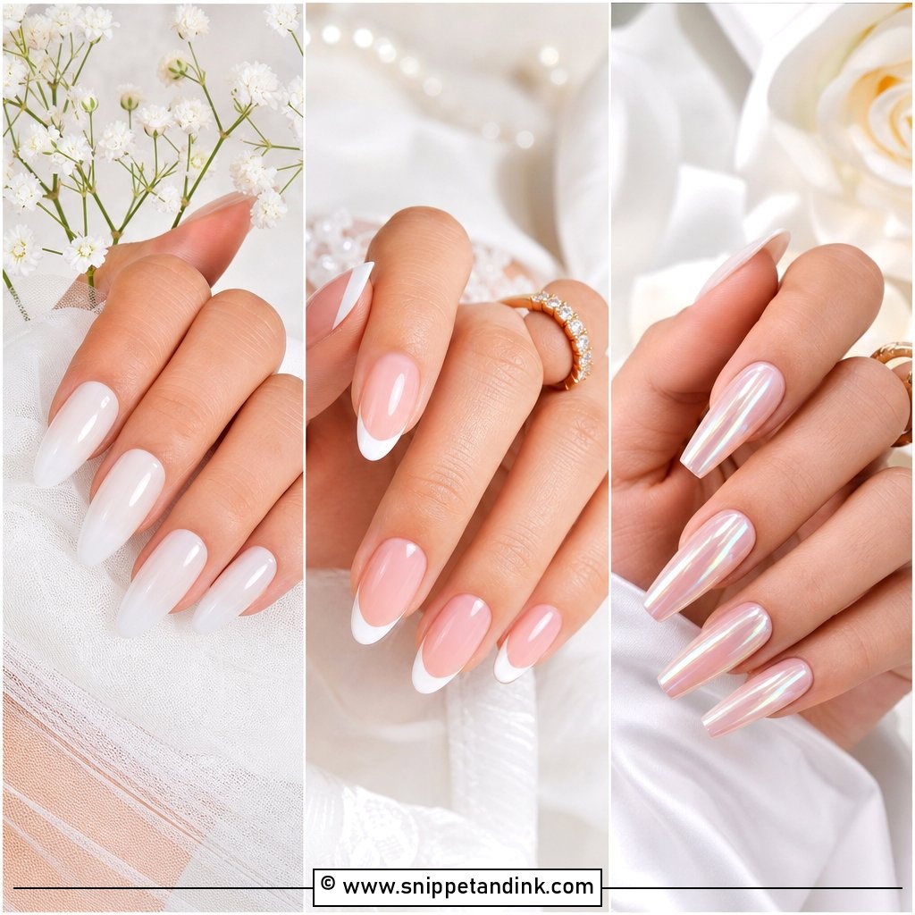 20 Wedding Nails for Bride 2025 Chic Trends to Save
