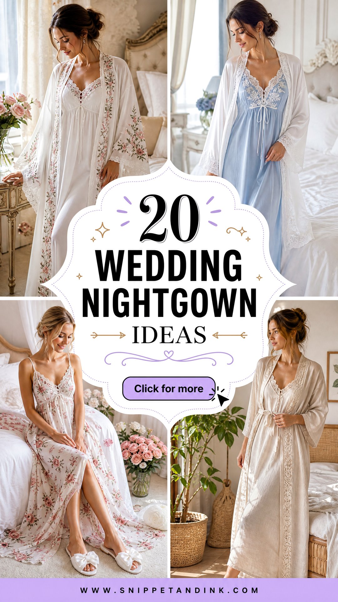 20 Wedding Nightgown Ideas Romantic Bridal Looks to Love - 20 Wedding Nightgown Ideas: Romantic Bridal Looks to Love