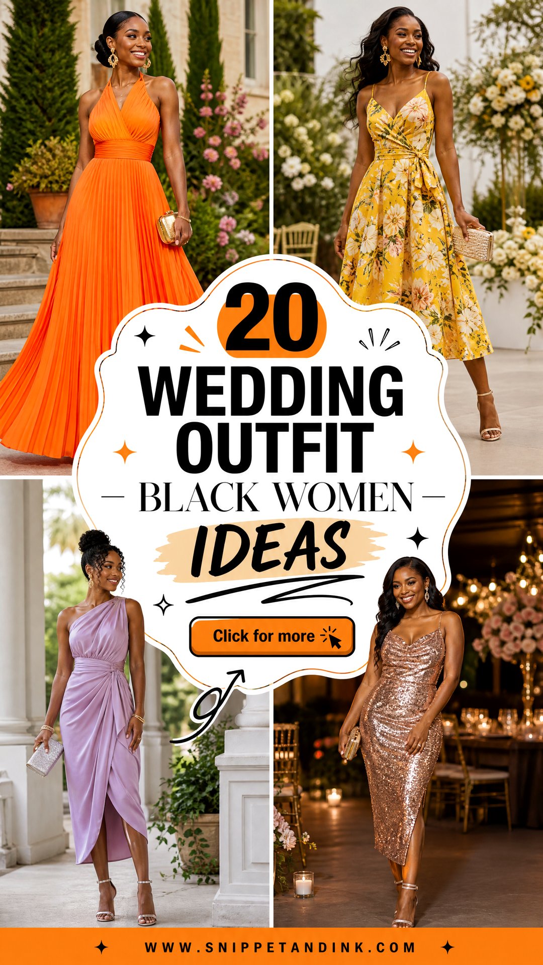 20 Wedding Outfit Black Women Ideas Chic Looks for Every Season - 20 Wedding Outfit Black Women Ideas: Chic Looks for Every Season