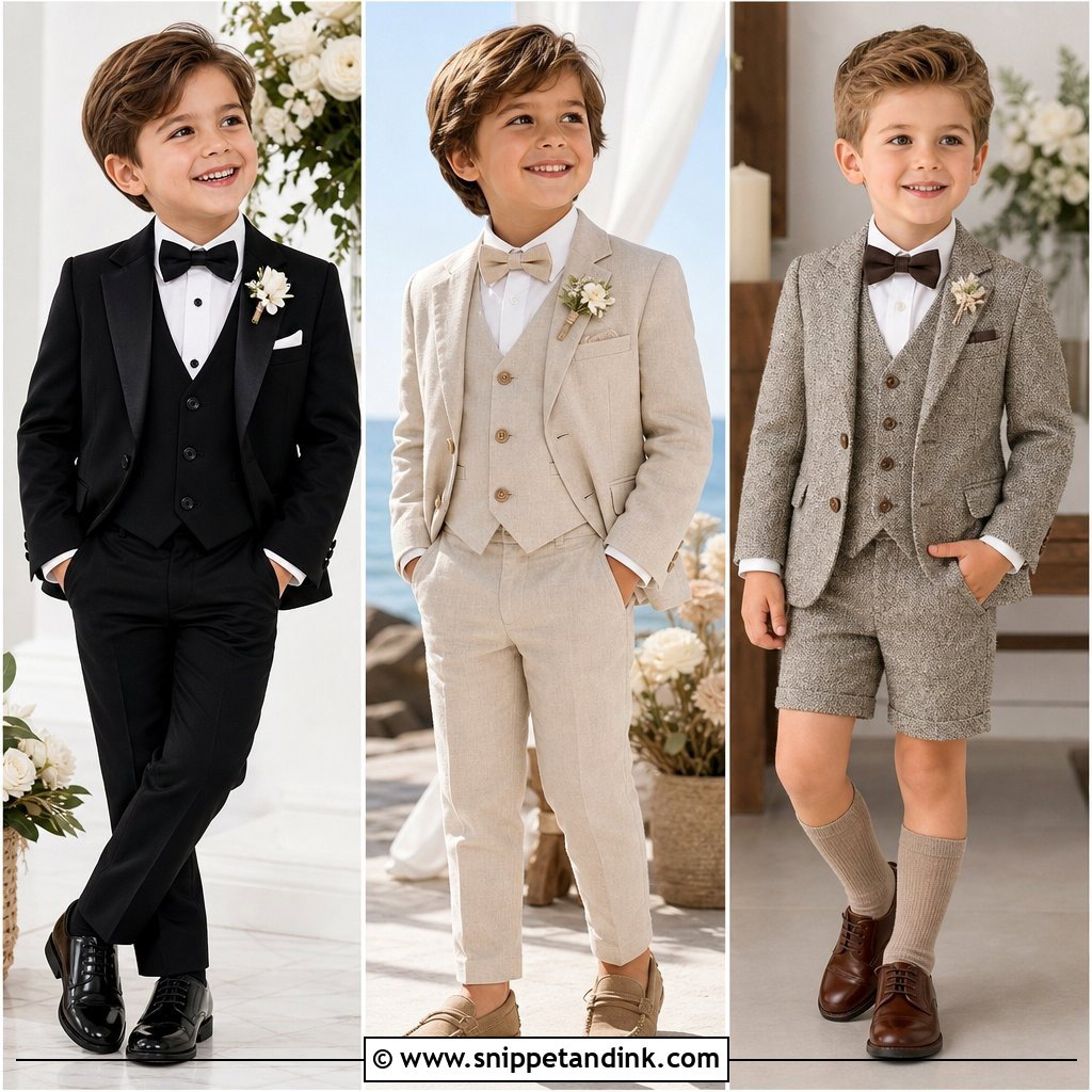 20 Wedding Outfit for Boys Kids Ideas Smart Looks for Little Guests