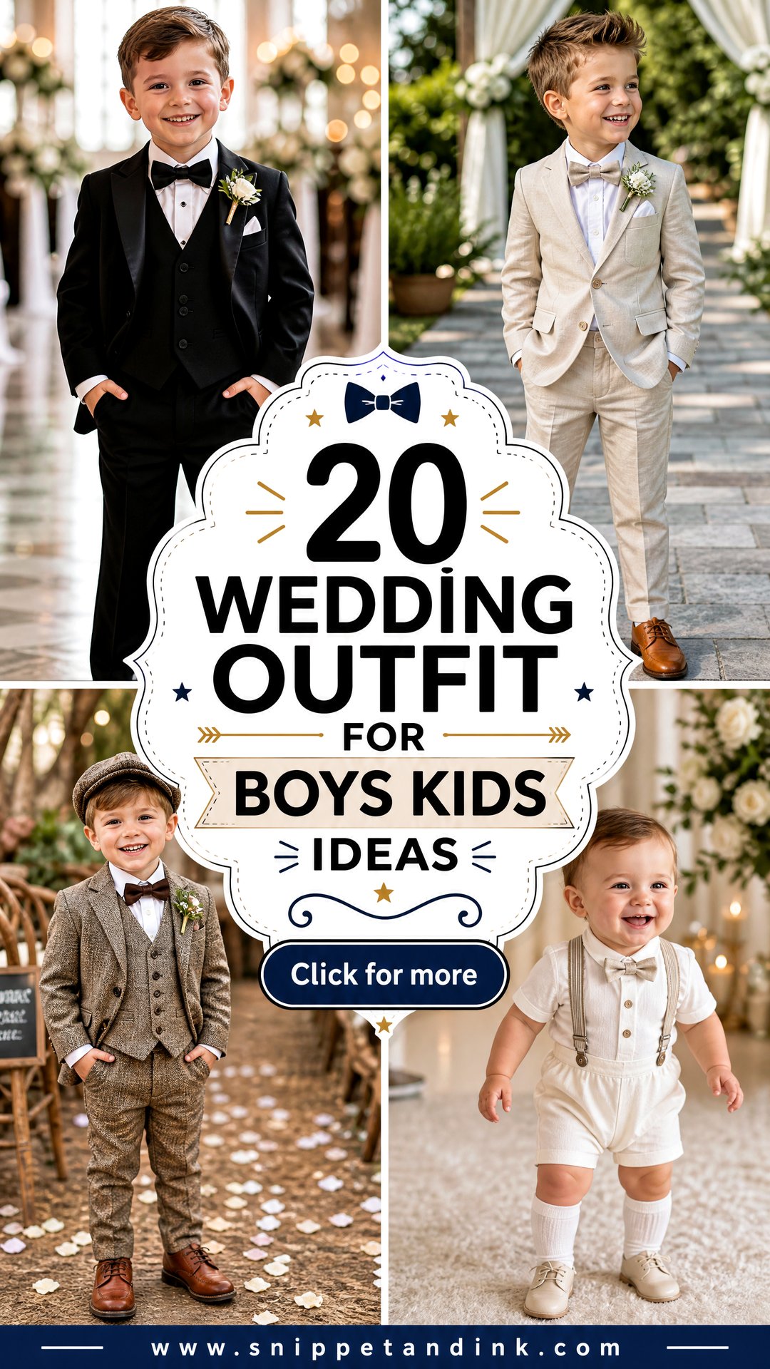 20 Wedding Outfit for Boys Kids Ideas Smart Looks for Little Guests - 20 Wedding Outfit for Boys Kids Ideas: Smart Looks for Little Guests