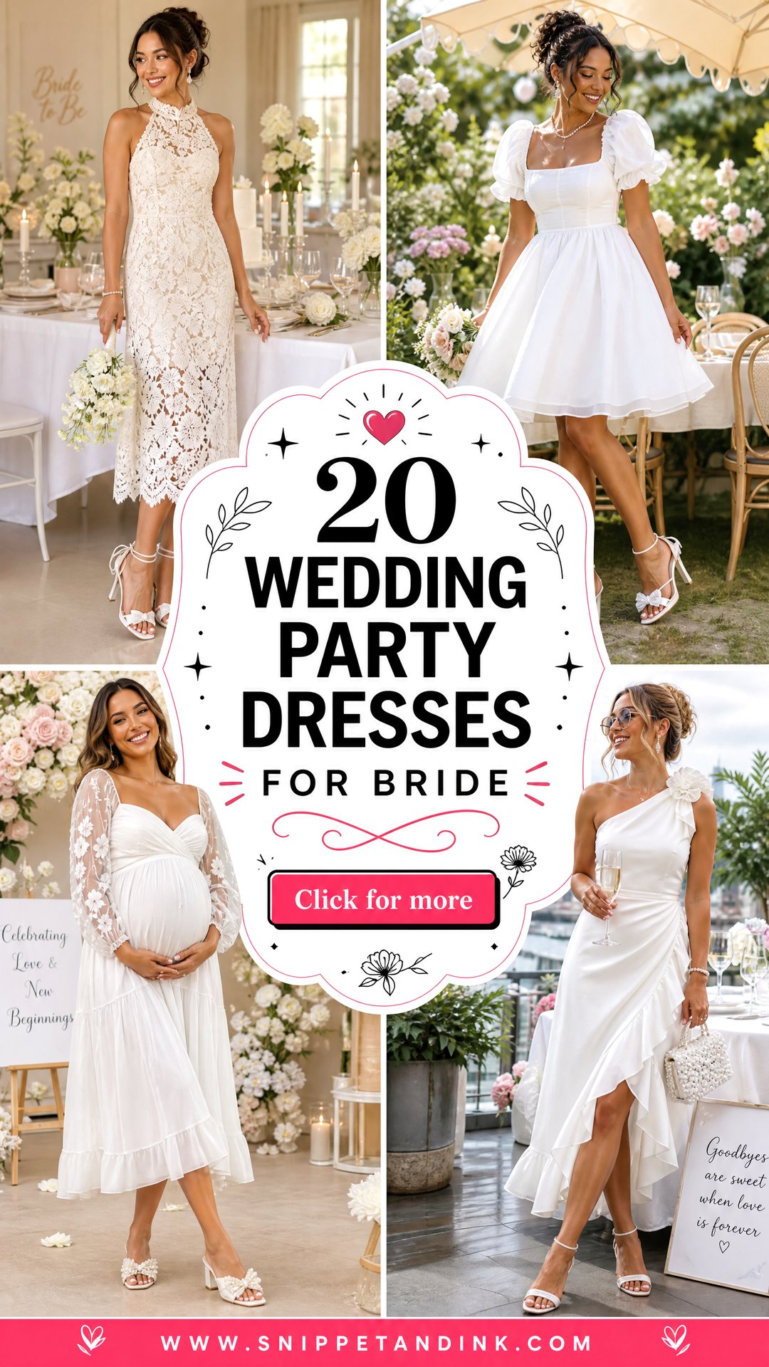 20 Wedding Party Dresses for Bride Stunning Reception Style - 20 Wedding Party Dresses for Bride: Stunning Reception Style