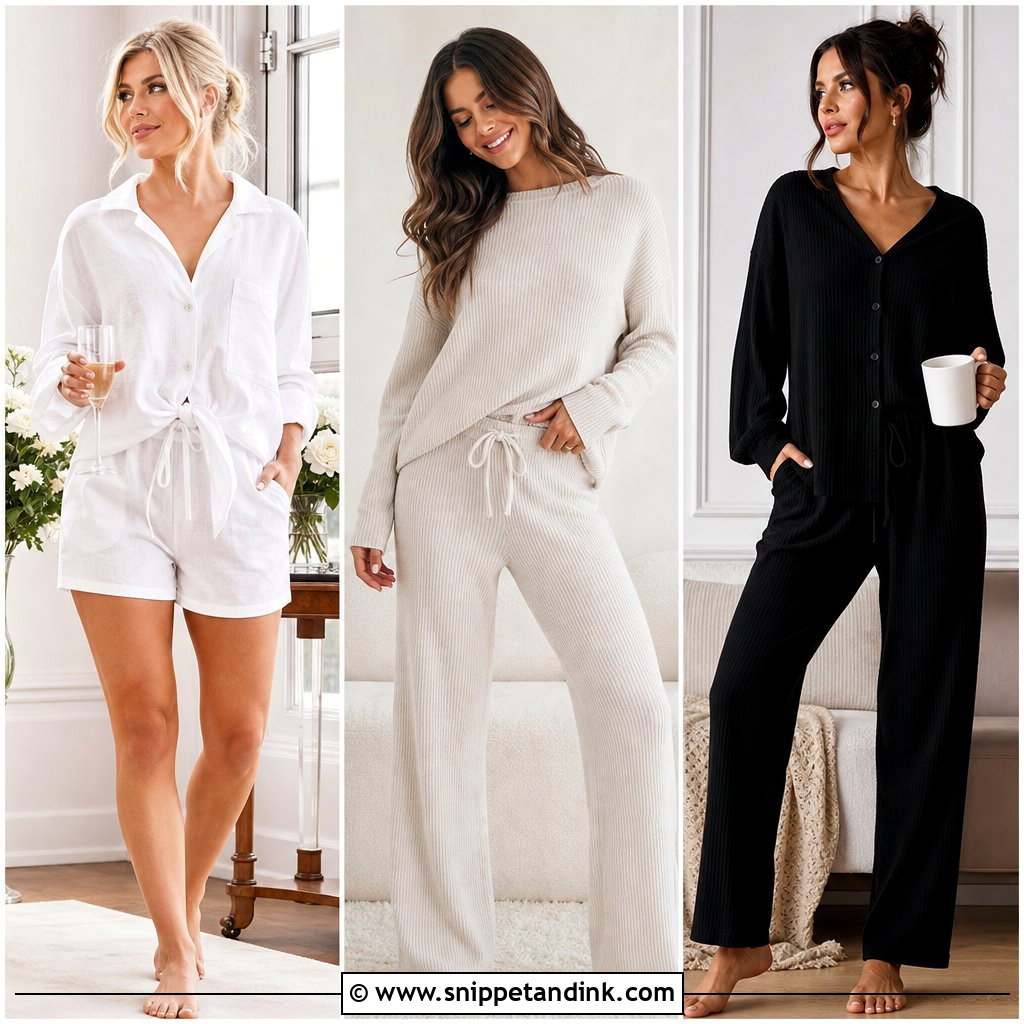 20 Wedding Party Getting Ready Outfits for Chic Bridal Mornings