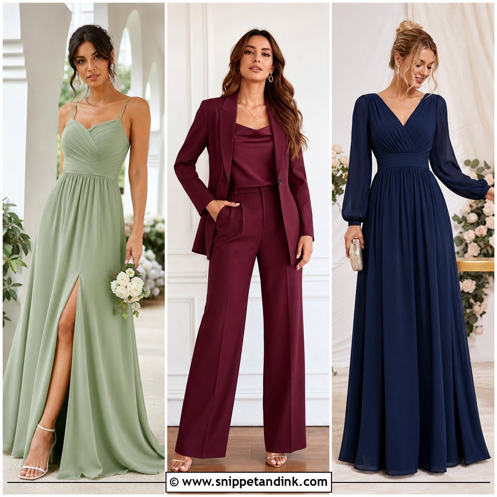 20 Wedding Party Outfit Ideas for a Stylish Bridal Crew