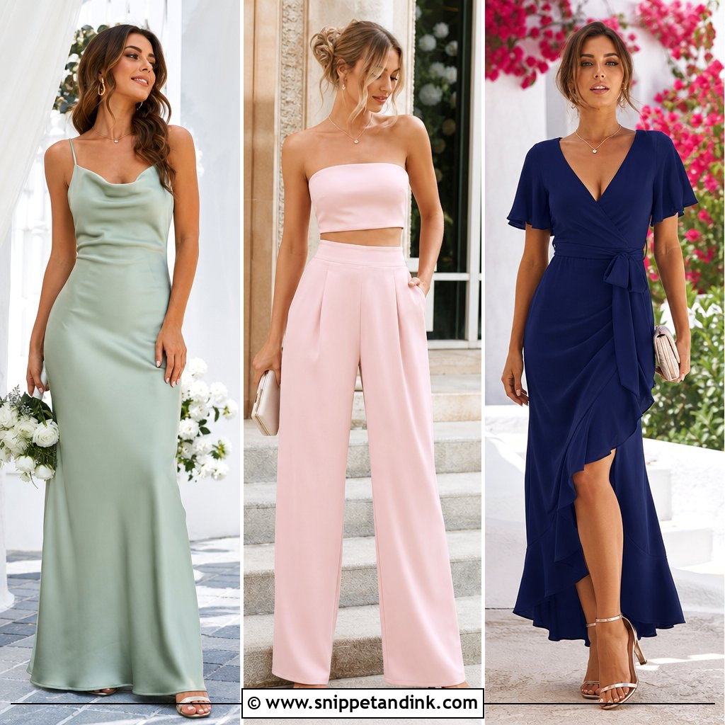 20 Wedding Party Wear Ideas for Every Dress Code and Season