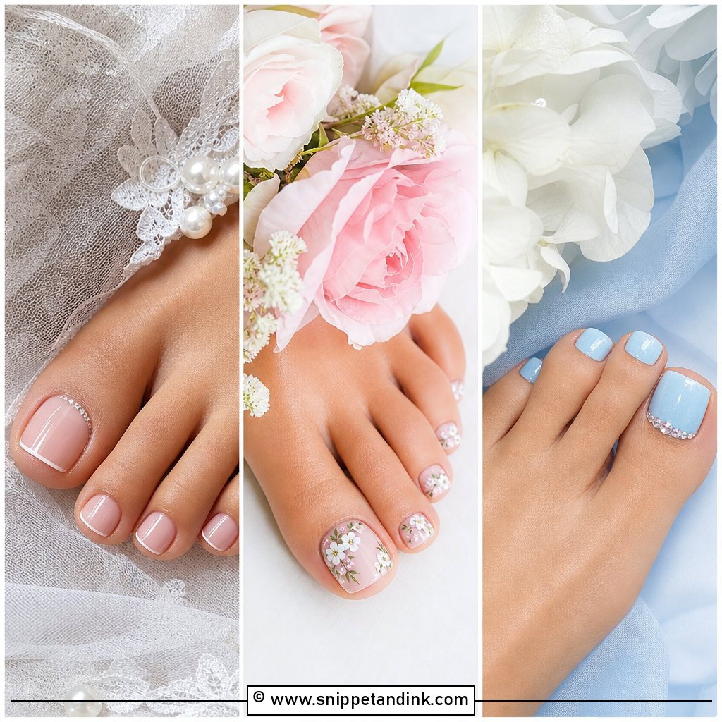 20 Wedding Pedicure for Bride Ideas for Flawless Feet