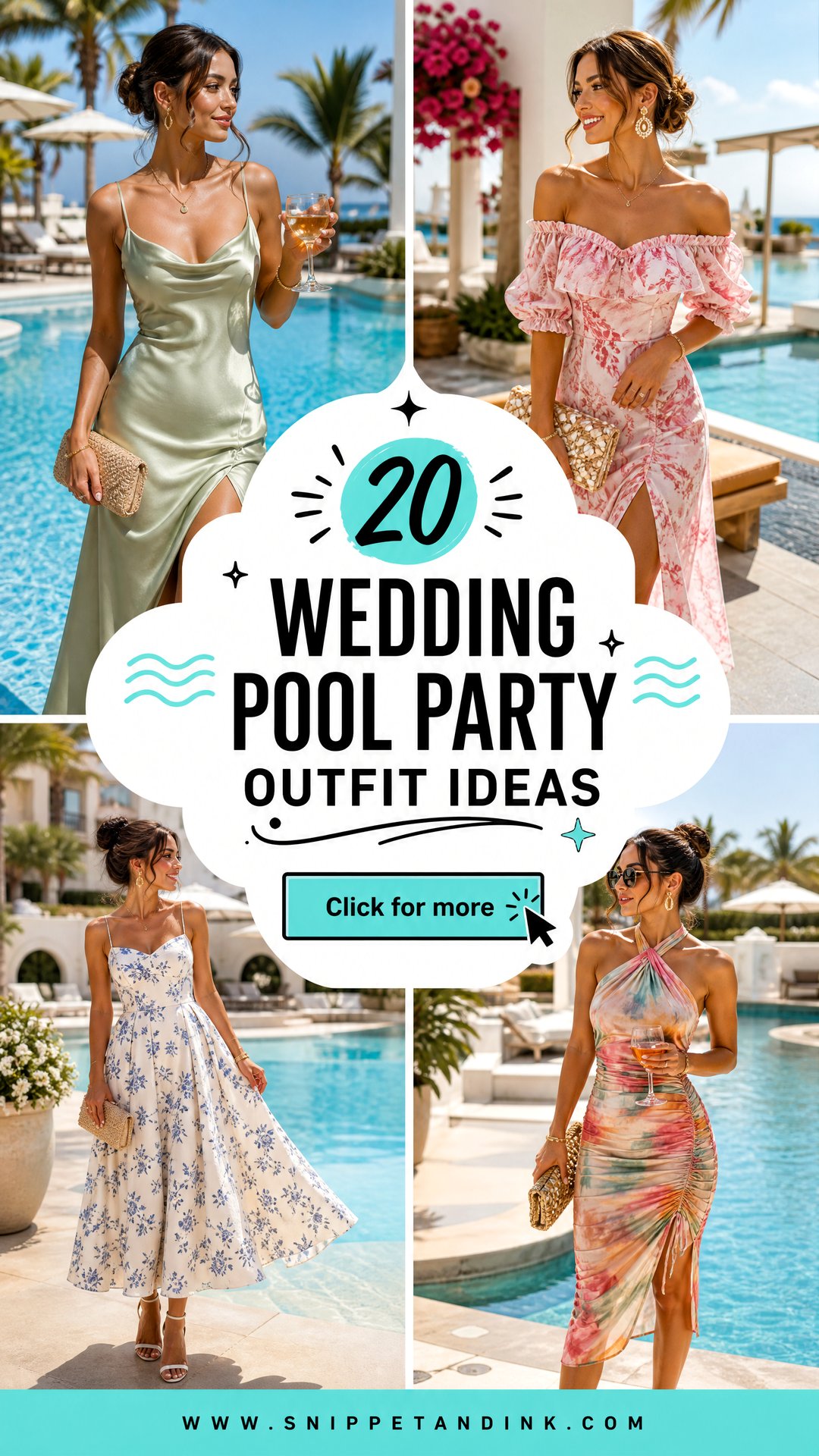 20 Wedding Pool Party Outfit Ideas for Chic Summer Guests - 20 Wedding Pool Party Outfit Ideas for Chic Summer Guests