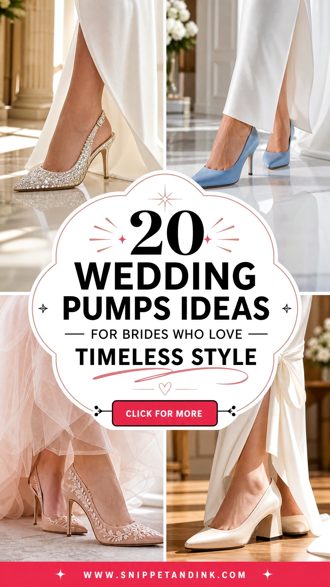 20 Wedding Pumps Ideas for Brides Who Love Timeless Style - 20 Wedding Pumps Ideas for Brides Who Love Timeless Style