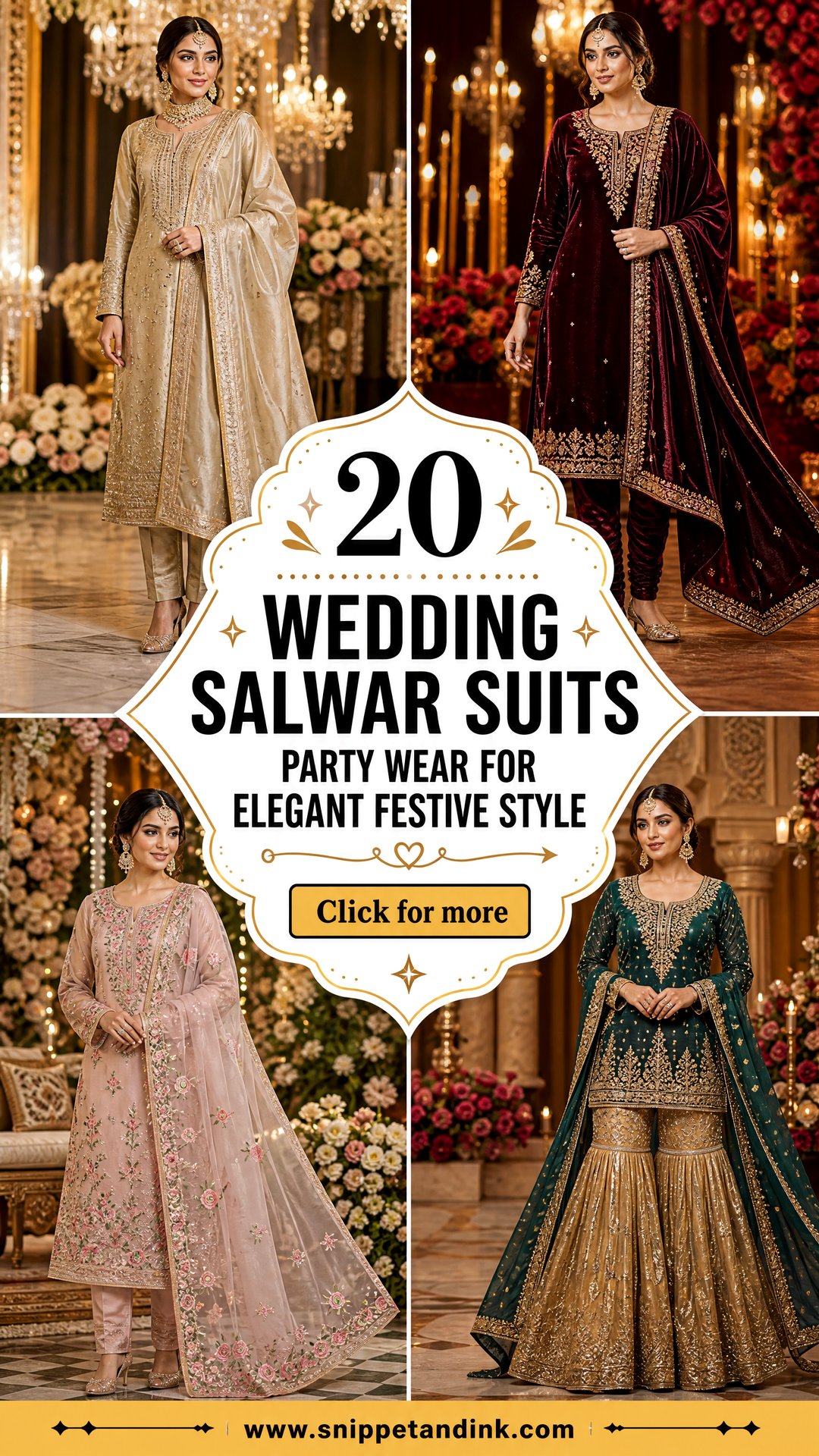 20 Wedding Salwar Suits Party Wear for Elegant Festive Style - 20 Wedding Salwar Suits Party Wear for Elegant Festive Style
