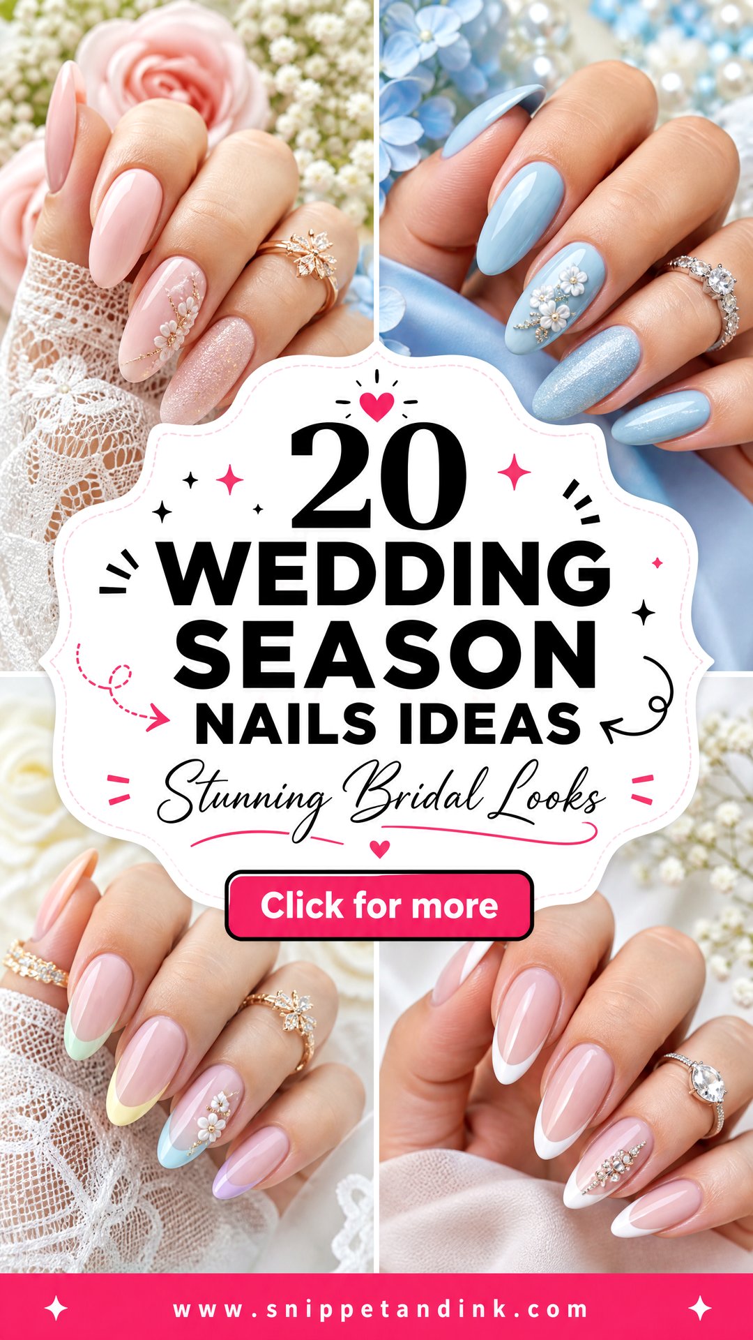 20 Wedding Season Nails Stunning Looks for Every Bride - 20 Wedding Season Nails: Stunning Looks for Every Bride