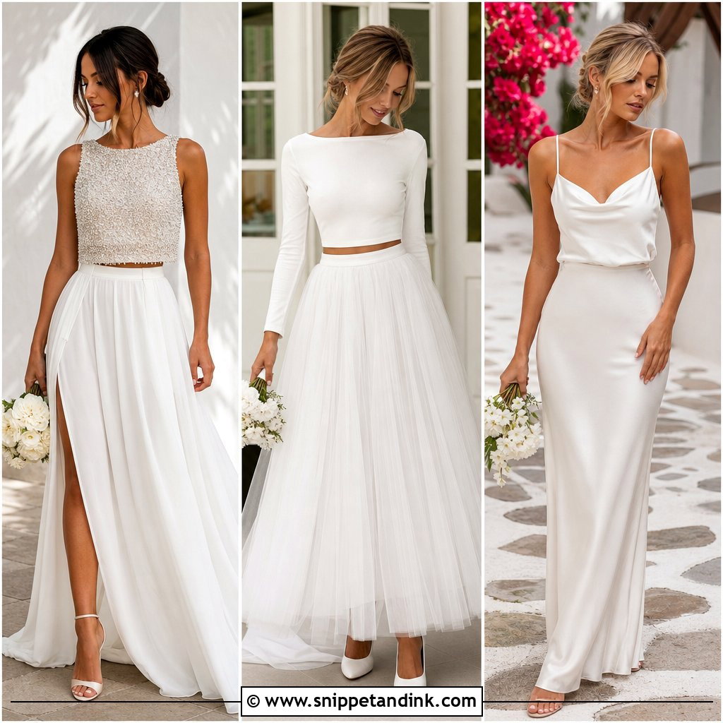 20 Wedding Separates Ideas for a Modern Mix-and-Match Look