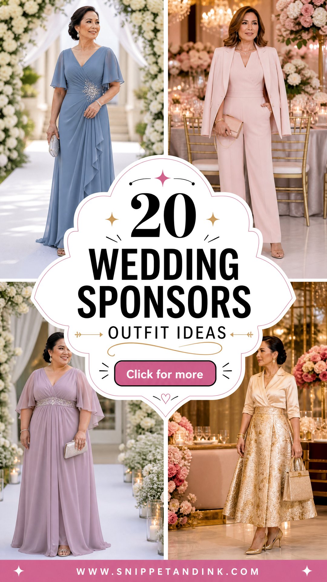 20 Wedding Sponsors Outfit Ideas for a Polished Modern Look - 20 Wedding Sponsors Outfit Ideas for a Polished, Modern Look