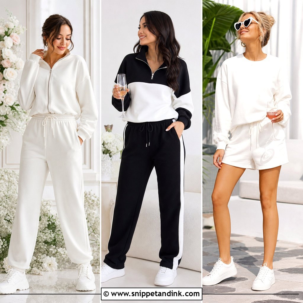 20 Wedding Sweatsuit Ideas for Cozy Bridal Party Moments