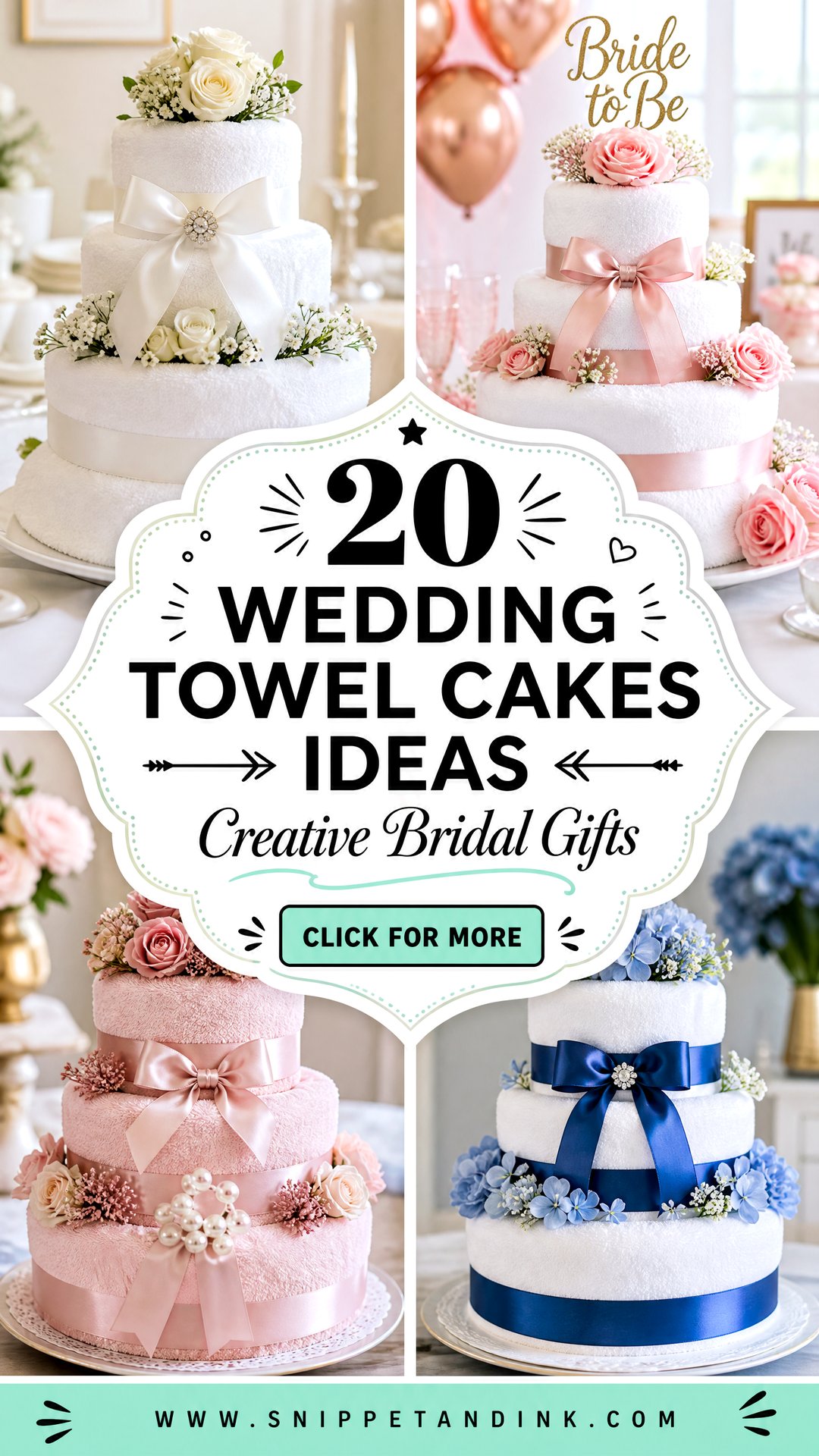 20 Wedding Towel Cakes Creative Gift Ideas for Brides - 20 Wedding Towel Cakes: Creative Gift Ideas for Brides