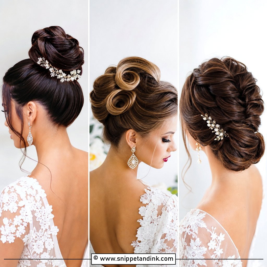20 Wedding Updo Tutorial Ideas for Easy Bridal Practice