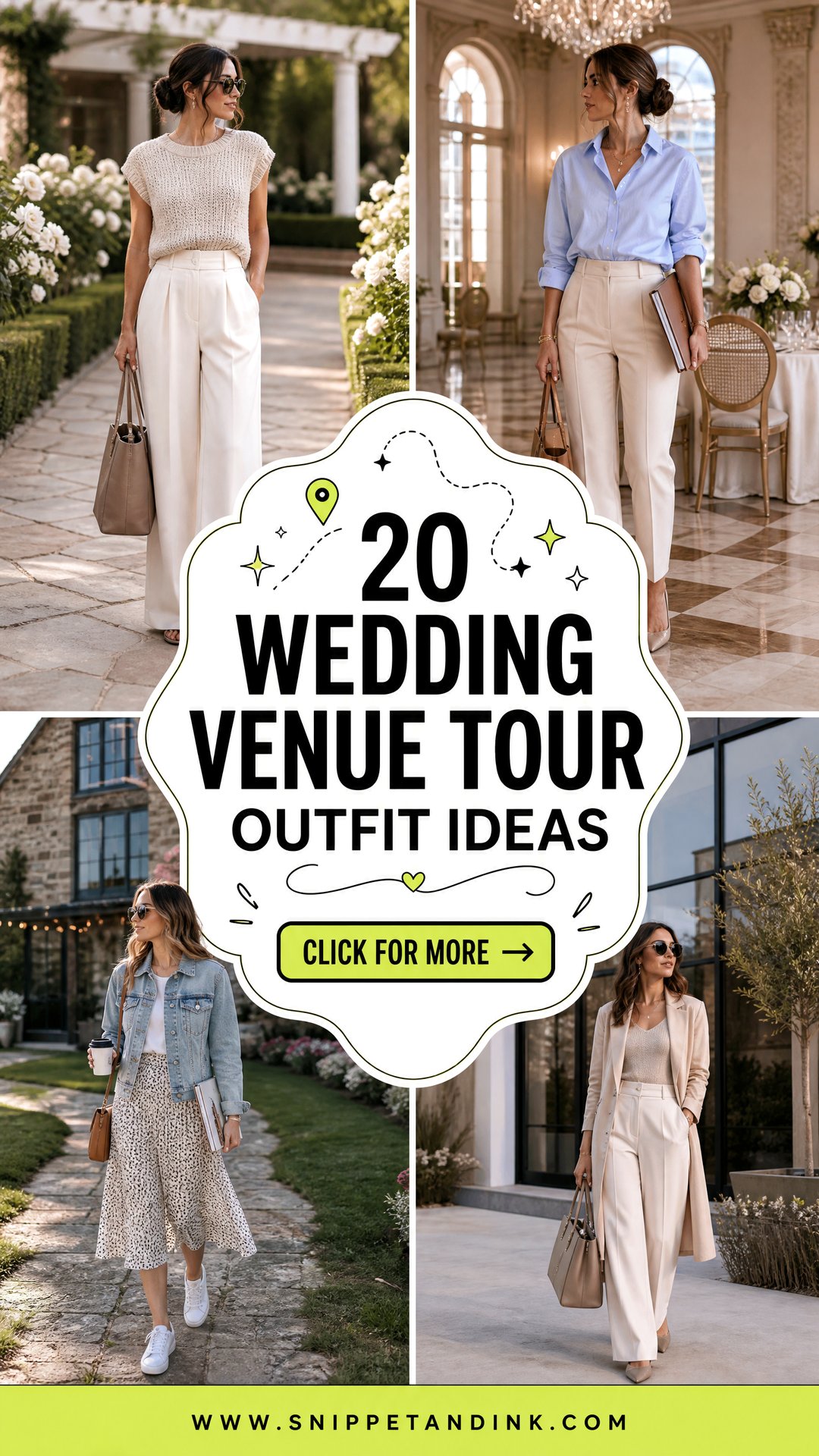 20 Wedding Venue Tour Outfit Ideas for Every Planning Season - 20 Wedding Venue Tour Outfit Ideas for Every Planning Season