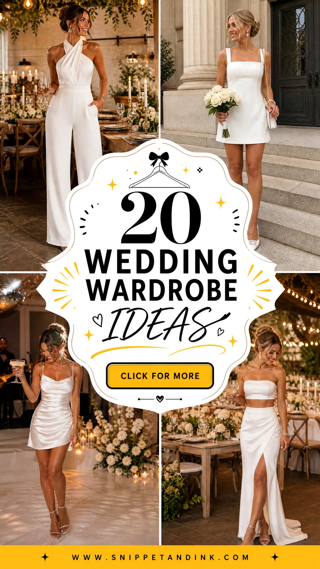 20 Wedding Wardrobe Ideas for a Seamless Bridal Style Plan - 20 Wedding Wardrobe Ideas for a Seamless Bridal Style Plan
