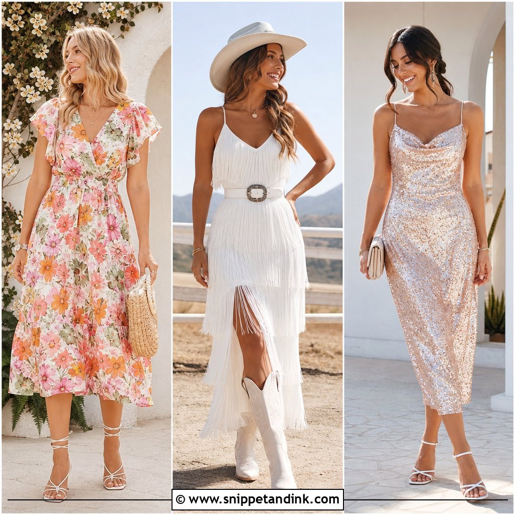 20 Wedding Western Outfits for a Stylish Rustic Ceremony