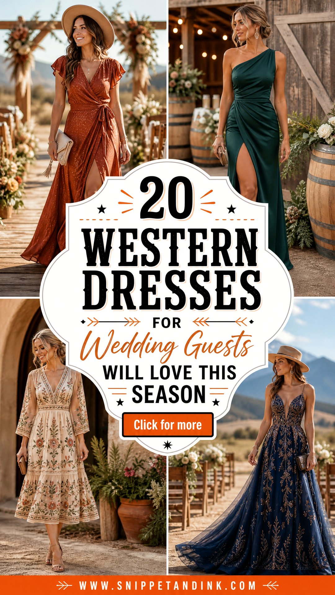 20 Western Dresses for Wedding Guests Will Love This Season - 20 Western Dresses for Wedding Guests Will Love This Season