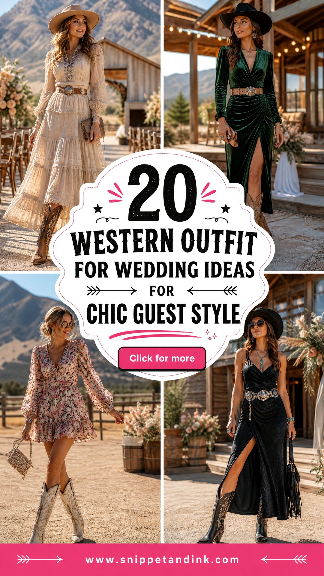 20 Western Outfit for Wedding Ideas for Chic Guest Style - 20 Western Outfit for Wedding Ideas for Chic Guest Style
